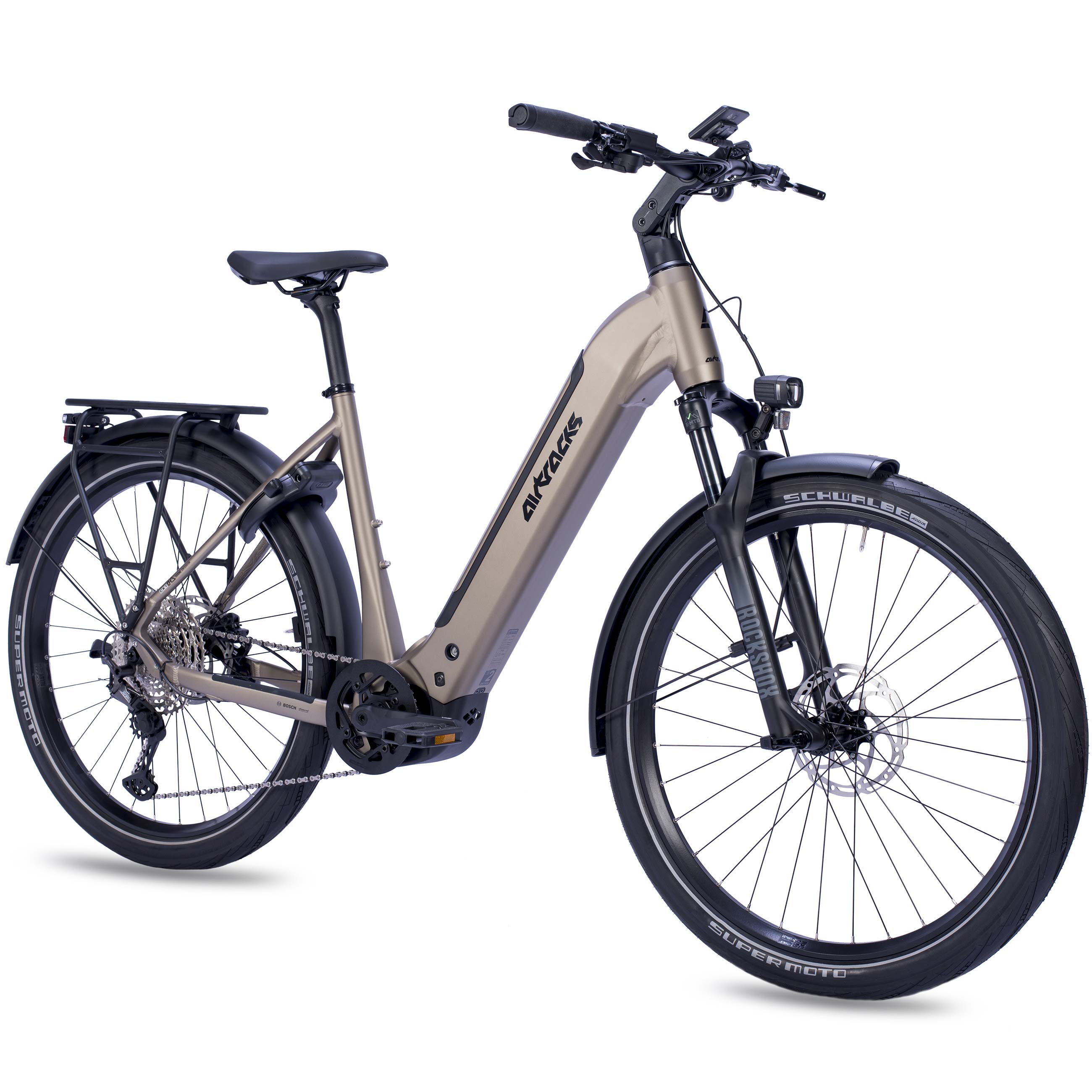 27,5" E-SUV MTB donna Wave LS TERRA CX1 BOSCH Performance Line CX (Gen 5) Smart System PowerTube 800 Wh 12 velocità Shimano XT RD-M8100