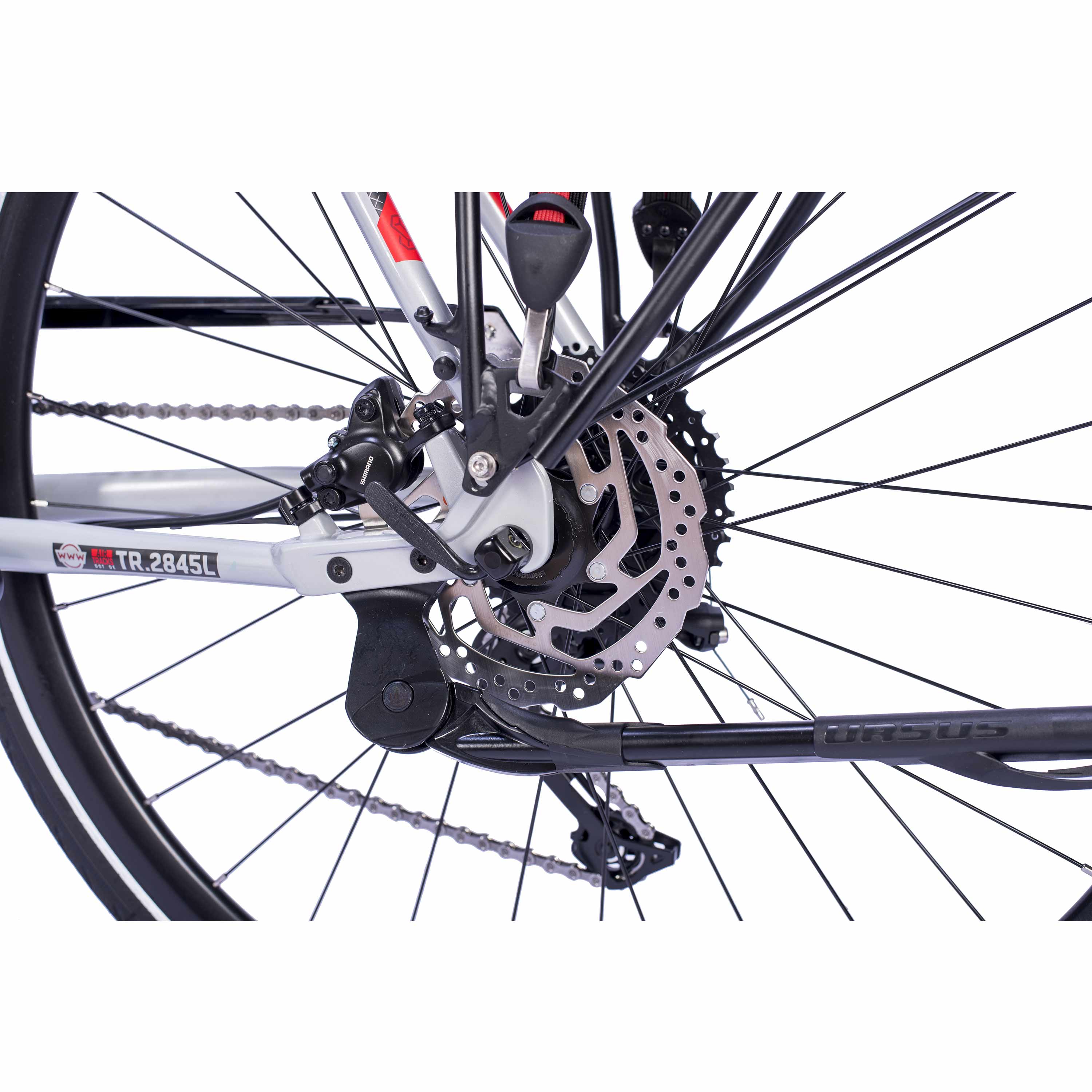 28" Bicicleta de trekking mujer TR.2845L 2 x 9 velocidades SHIMANO CUES RD-U3020-9
