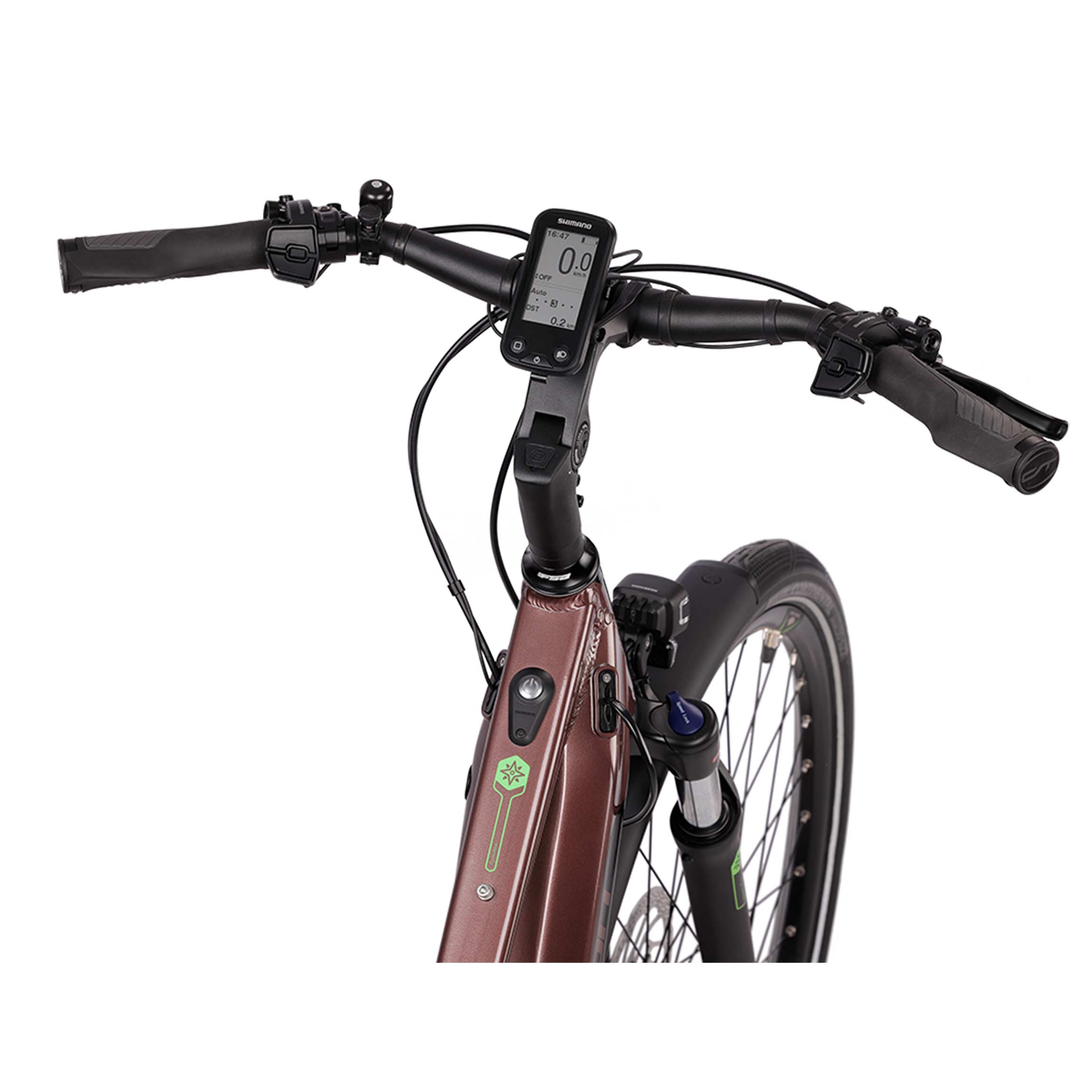 28" dames e-bike stadsfiets e-TOURING 11.7 SHIMANO STEPS E6100 504 Wh SHIMANO NEXUS Inter 5