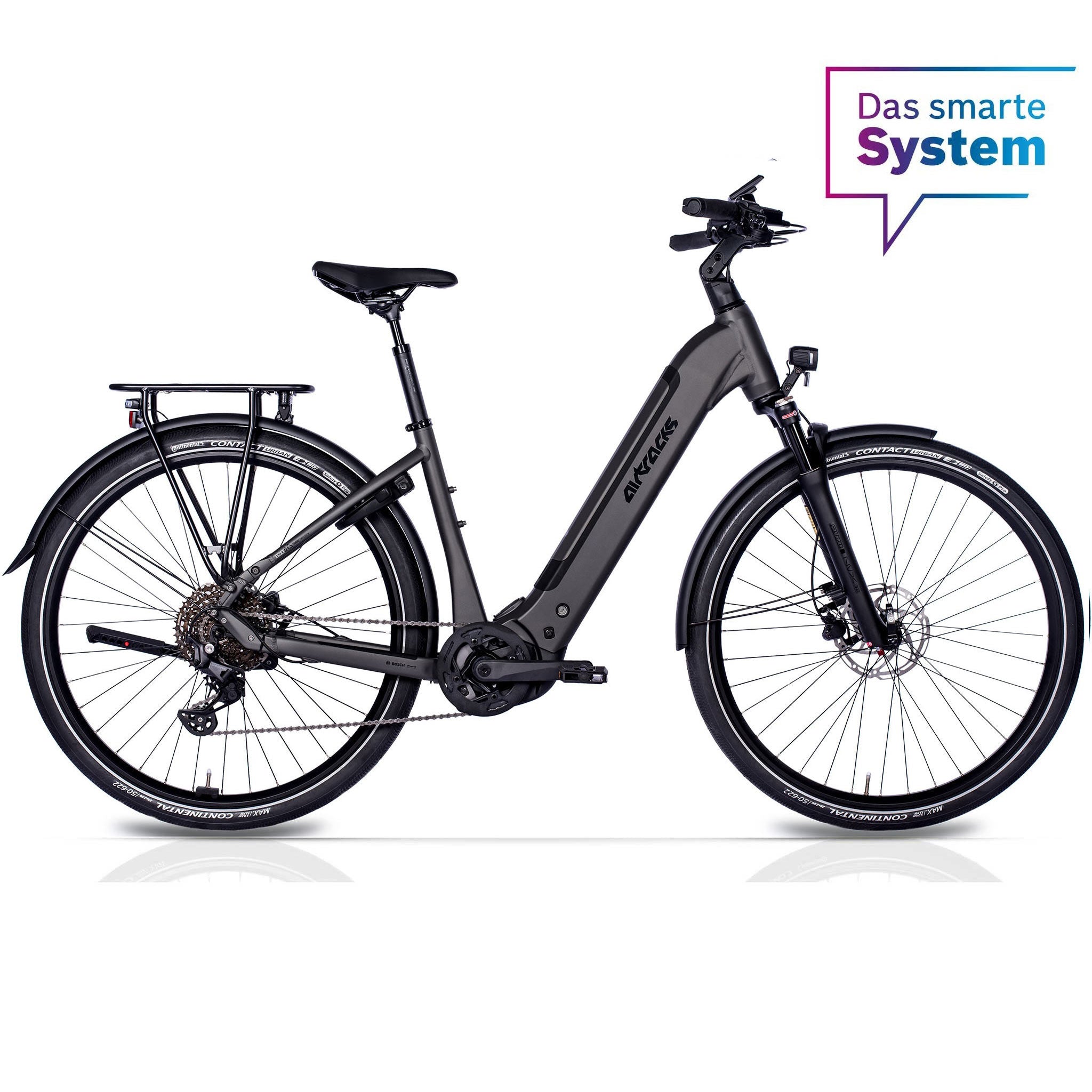 28" Women’s E-Bike Trekking Bicycle LS Wave TERRA TR2 BOSCH Performance Line PX Smart System POWERTUBE 600 Wh 10-Speed SHIMANO DEORE RD-M5130 SGS