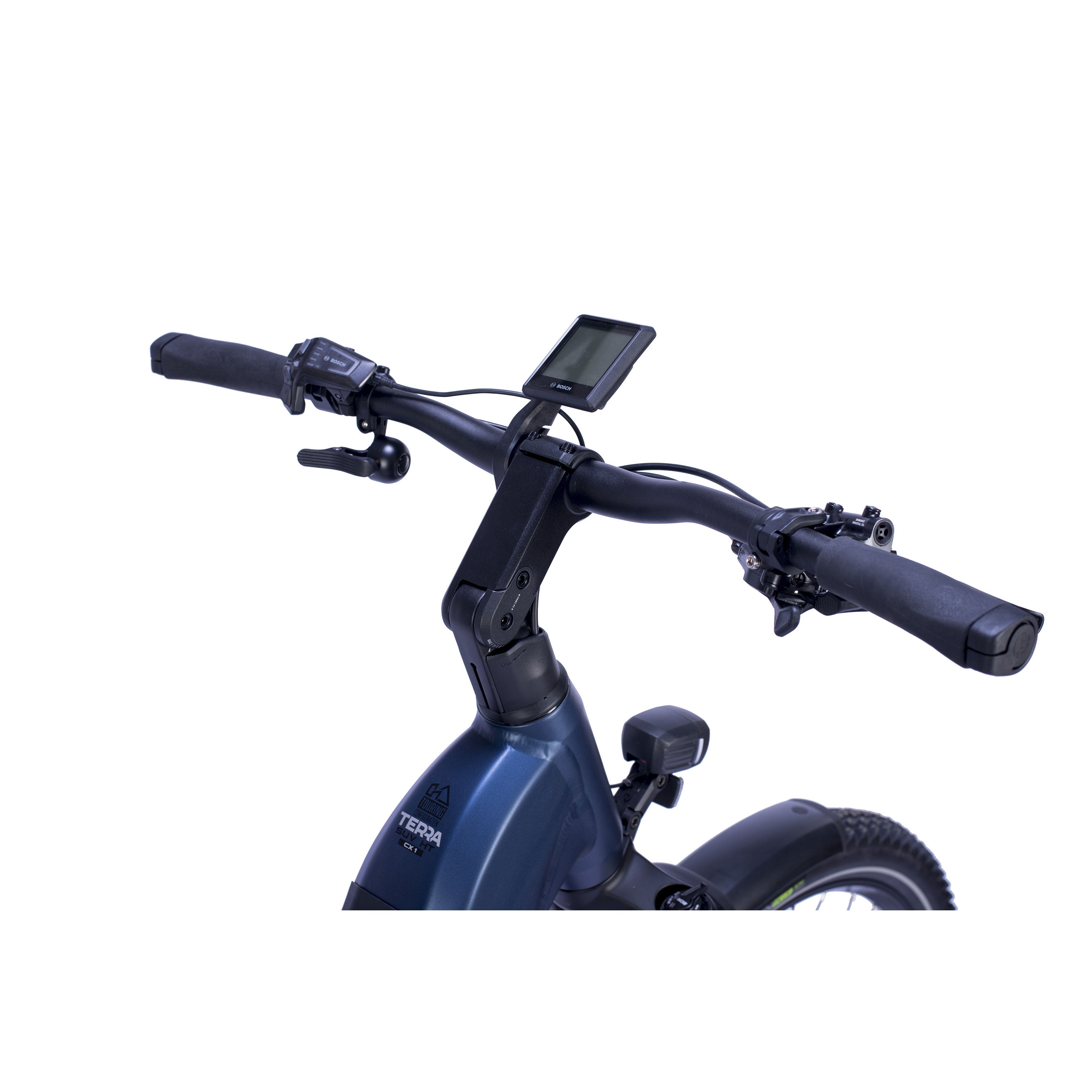 27.5" women's E-SUV MTB Wave LS TERRA CX1 BOSCH PERFORMANCE LINE PX Smart System POWERTUBE 800 Wh 12 x GANG SHIMANO XT RD-M8100 SGS Blue
