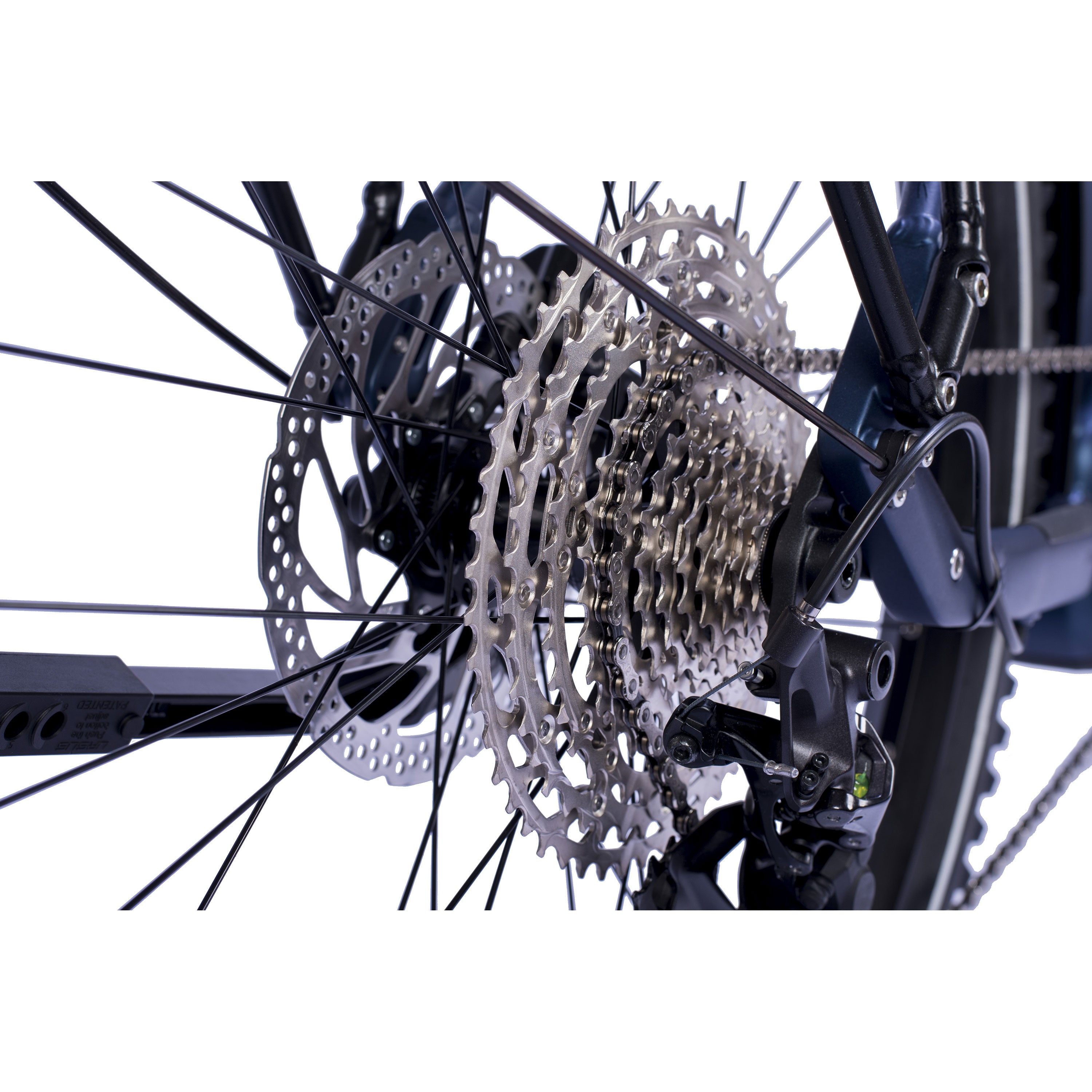 27.5" women's E-SUV MTB Wave LS TERRA CX1 BOSCH PERFORMANCE LINE PX Smart System POWERTUBE 800 Wh 12 x GANG SHIMANO XT RD-M8100 SGS Blue