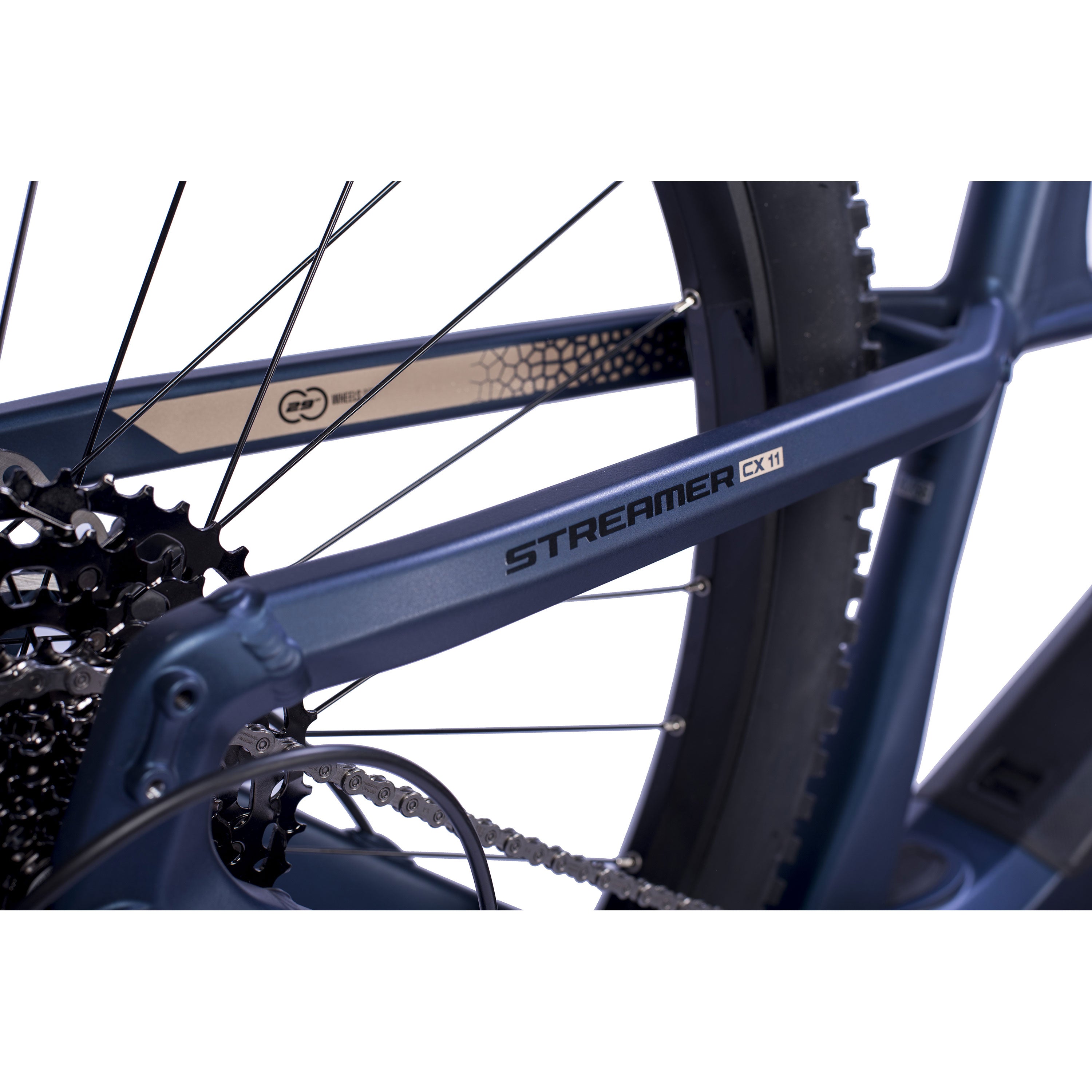 29" Heren E-MTB STREAMER CX11 BOSCH PERFORMANCE LINE CX (GEN 5) Smart System POWERTUBE 600Wh 11 versnellingen SHIMANO XT RD-M8310