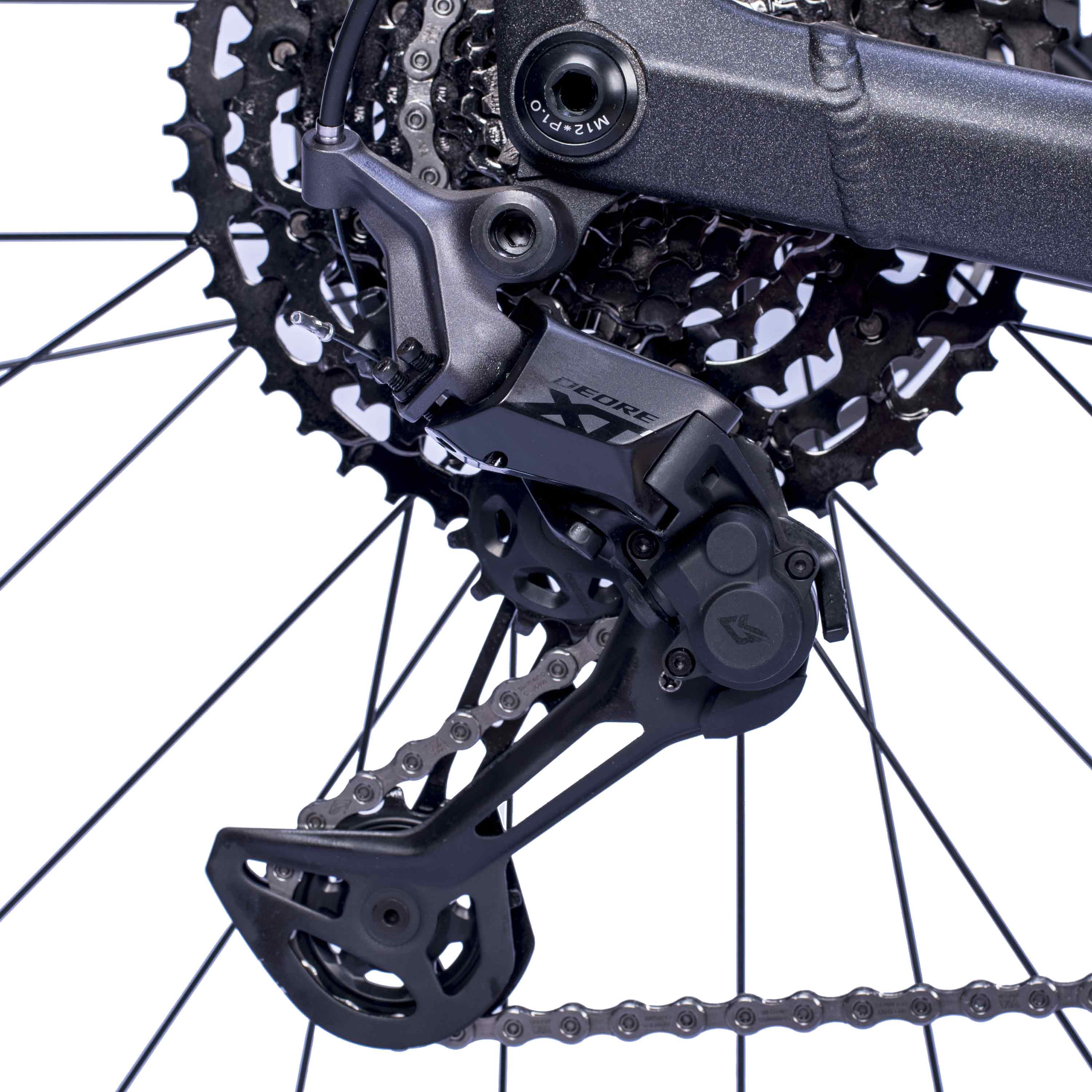 29" Men's E-SUV MTB STREAMER CX11 BOSCH PERFORMANCE LINE CX (GEN 5) Smart System POWERTUBE 600 Wh 11 x GANG SHIMANO XT RD-M8130 SGS Black