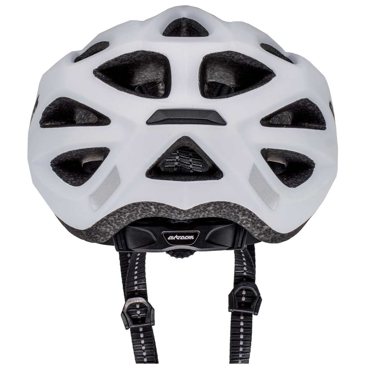 Casco de bicicleta Savage KJ -201 White Matt - Hombres y mujeres