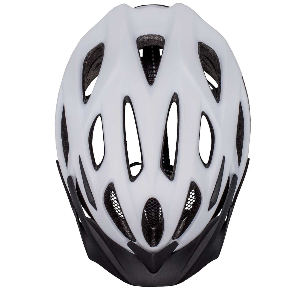 Casco da bicicletta Savage KJ -201 White Matt - Uomini e donne
