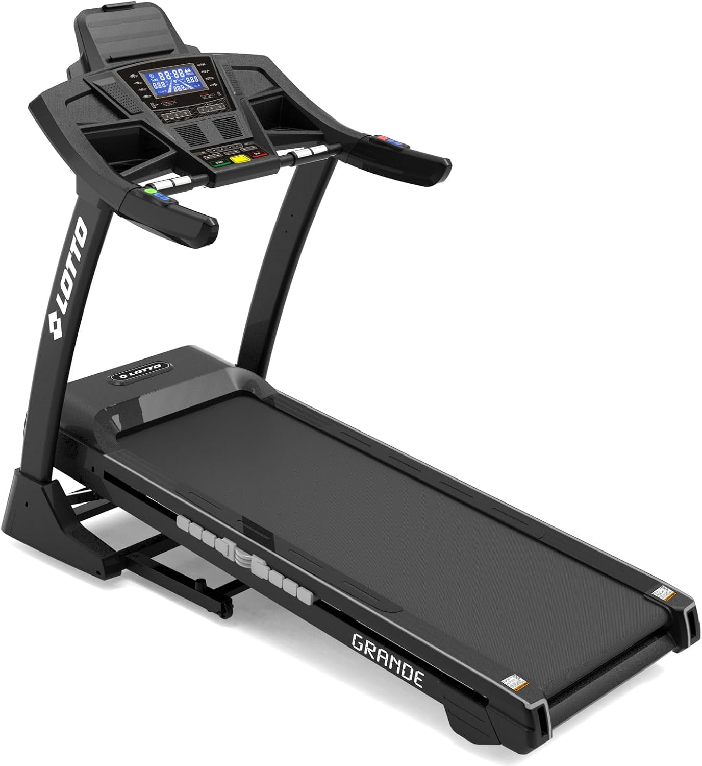 Lotto Grande Treadmill Foldable elektrisch tot 120 kg Bluetooth 1-20 km/u 150x51 cm