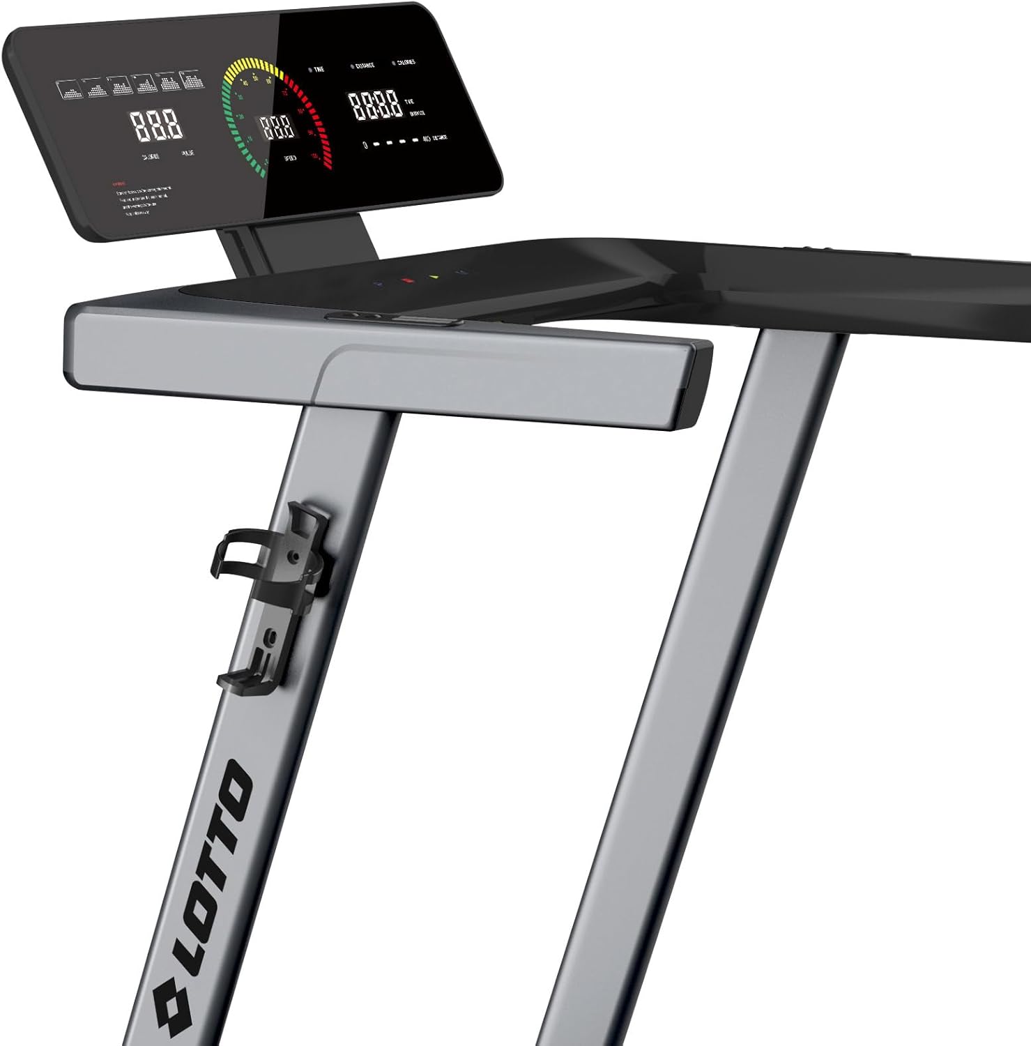 Lotto Genio Treadmill Foldable elektrisch tot 100 kg Bluetooth 1-16 km/u 125x45 cm