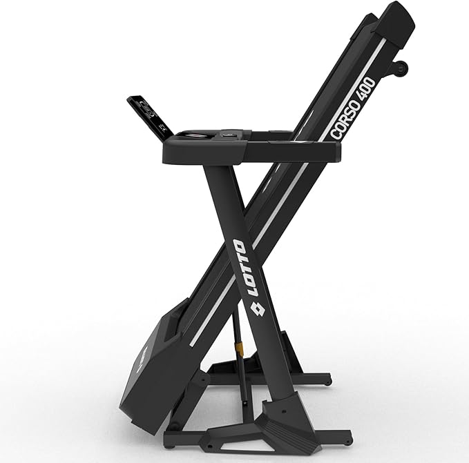 Lotto corso 400 loopband vouwbaar elektrisch tot 120 kg bluetooth 1-16 km/h