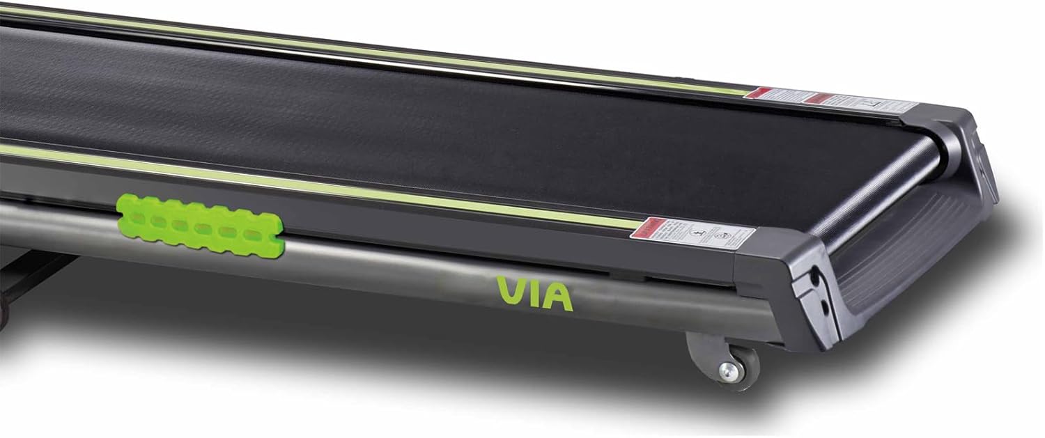 Lotto via een loopband vouwbaar elektrisch tot 100 kg Bluetooth 1-16 km/u 133x45 cm