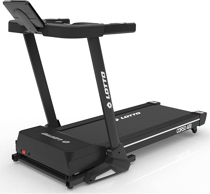 Lotto corso 400 loopband vouwbaar elektrisch tot 120 kg bluetooth 1-16 km/h
