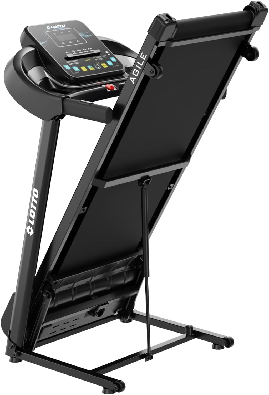 Lotto elektrische loopband agile automatische helling opvouwbare bluetooth
