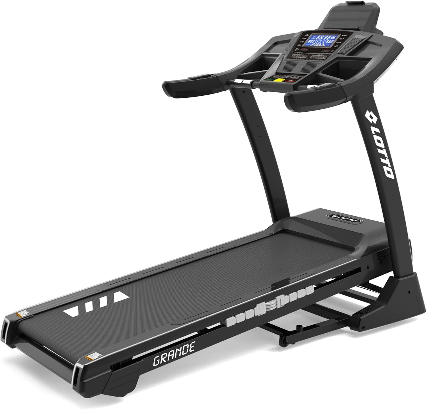 Lotto Grande Treadmill Foldable elektrisch tot 120 kg Bluetooth 1-20 km/u 150x51 cm