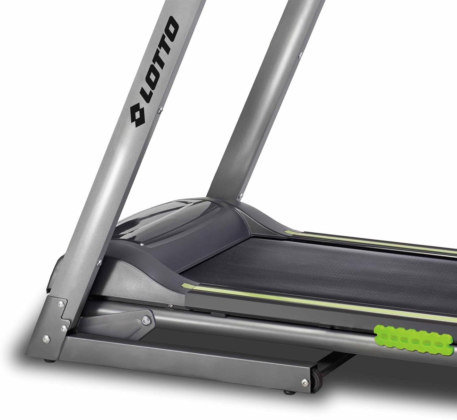 Lotto via een loopband vouwbaar elektrisch tot 100 kg Bluetooth 1-16 km/u 133x45 cm