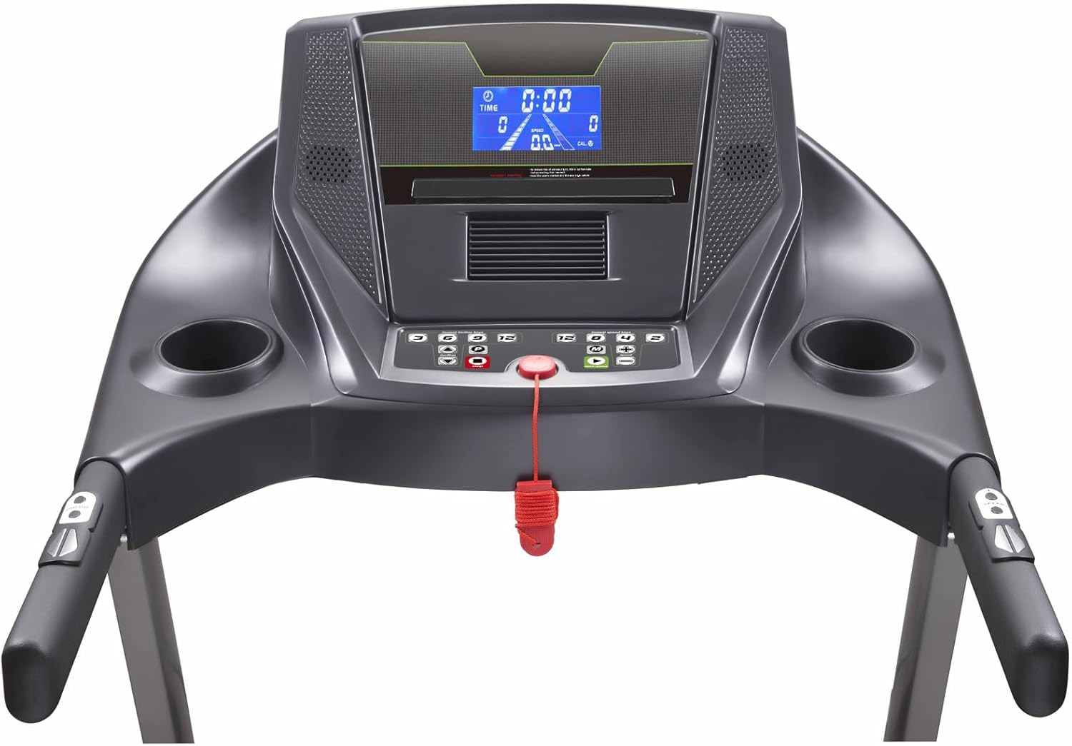 Lotto via een loopband vouwbaar elektrisch tot 100 kg Bluetooth 1-16 km/u 133x45 cm