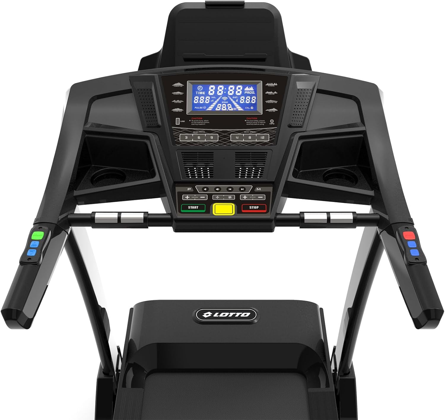 Lotto Grande Treadmill Foldable elektrisch tot 120 kg Bluetooth 1-20 km/u 150x51 cm