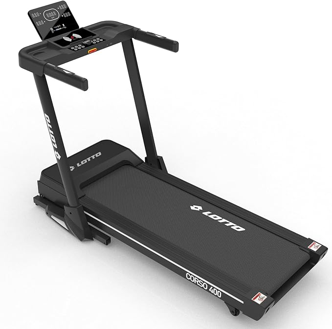 Lotto corso 400 loopband vouwbaar elektrisch tot 120 kg bluetooth 1-16 km/h