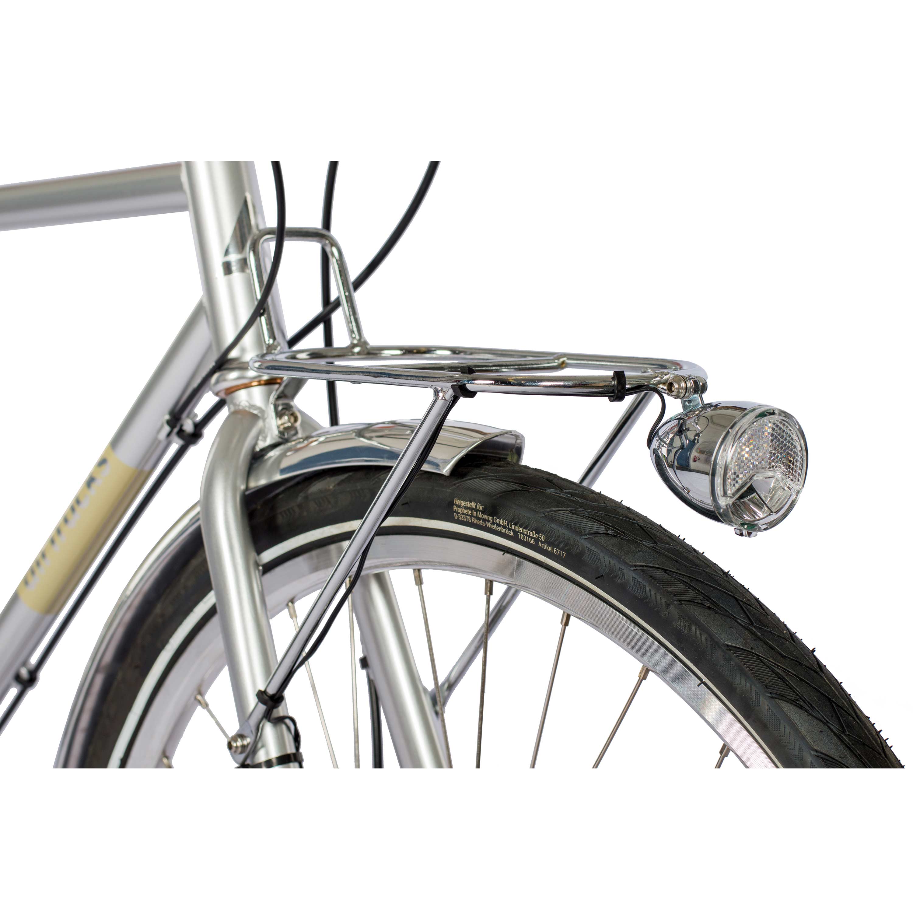 28" Vélo urbain homme STREET CrMo GATES CARBON DRIVE BELT Shimano 7 vitesses