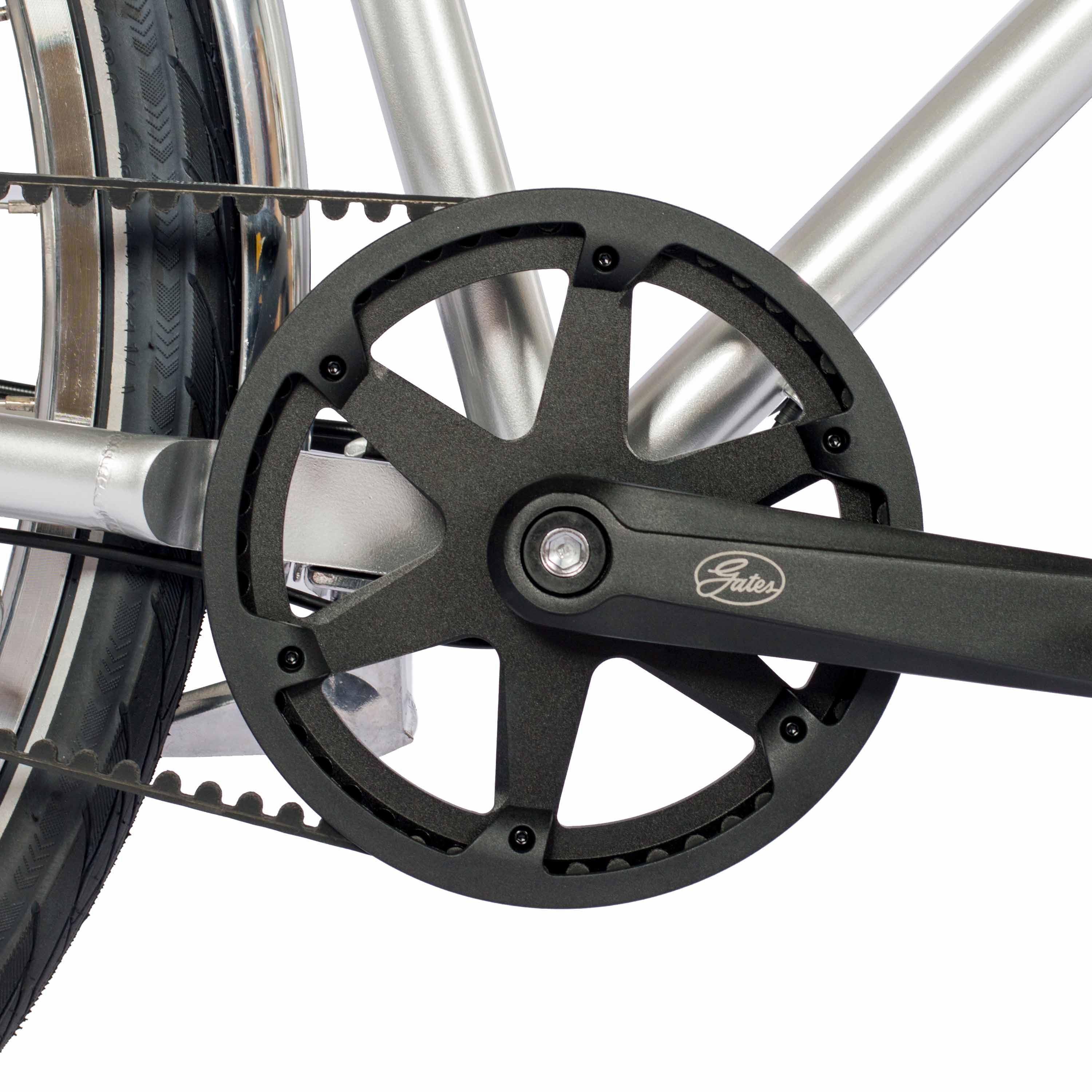 28" Vélo urbain homme STREET CrMo GATES CARBON DRIVE BELT Shimano 7 vitesses