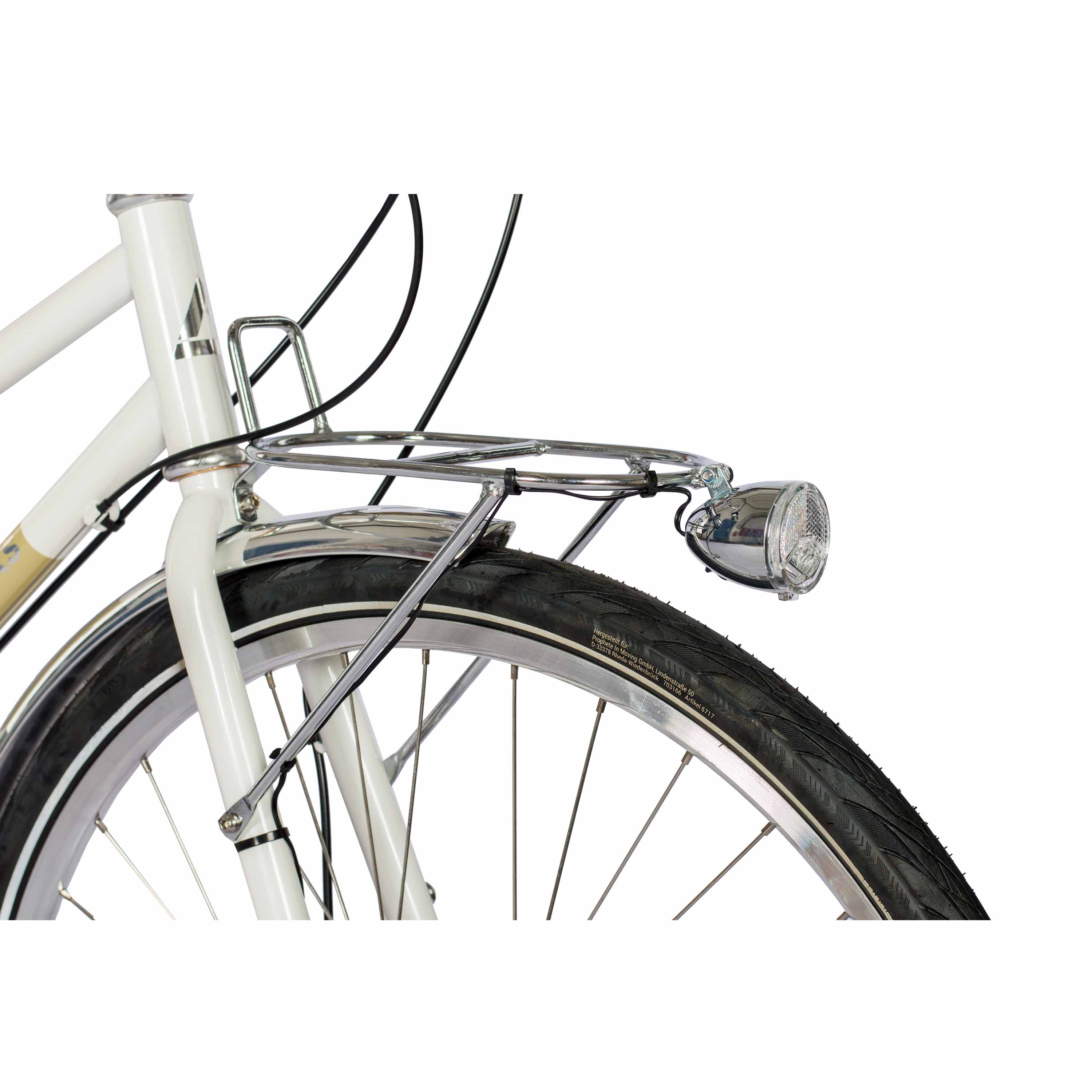 28" Bicicletta urbana da donna STREET CrMo GATES CARBON DRIVE BELT Shimano 7