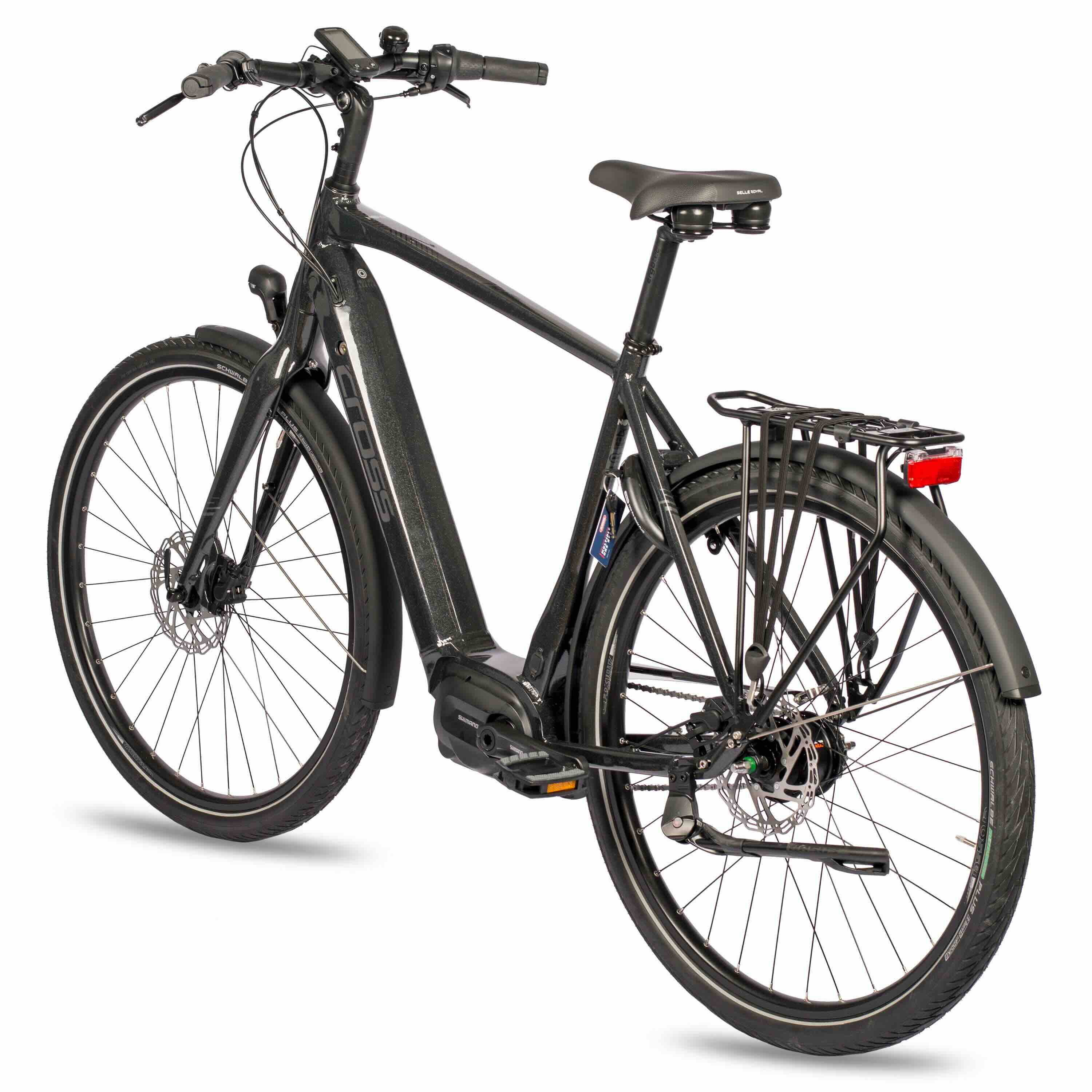 28 pulgadas E-Bike Men City Bicycle Nova Shimano Pasos E-6100 504wh 8 X Gang Shimano Nexus