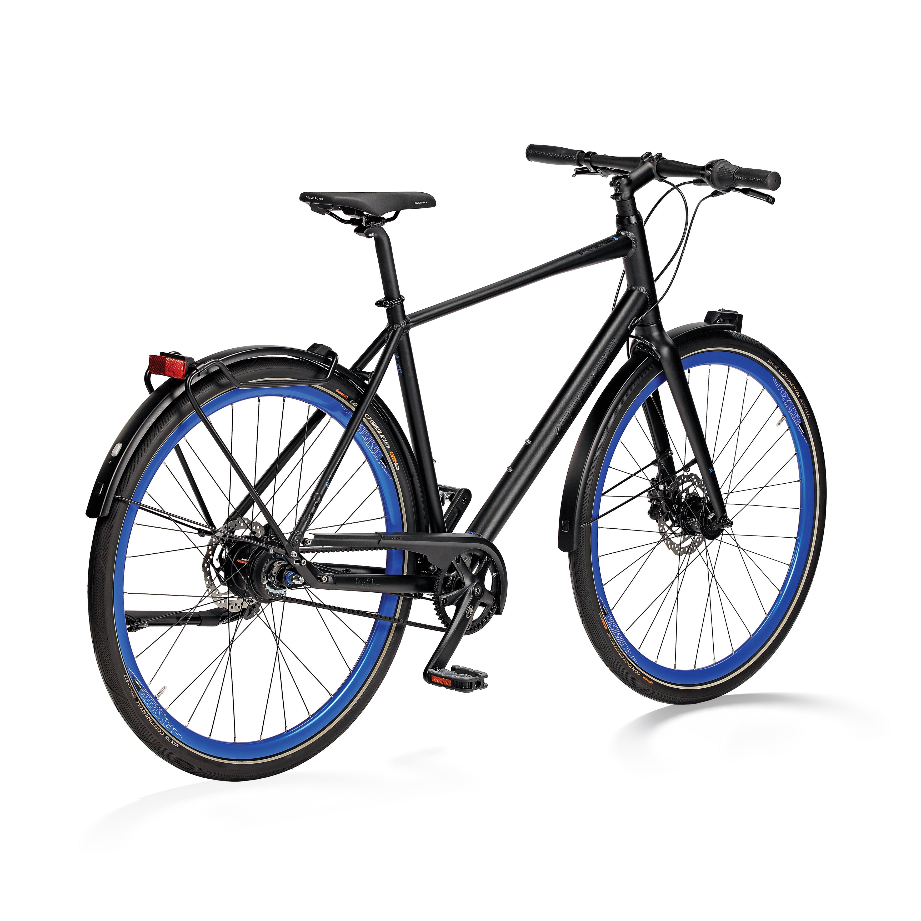 28" Herren Trekking Fahrrad Citybike TRAFFIC GATES CARBON DRIVE BELT 8 x Gang Shimano NEXUS