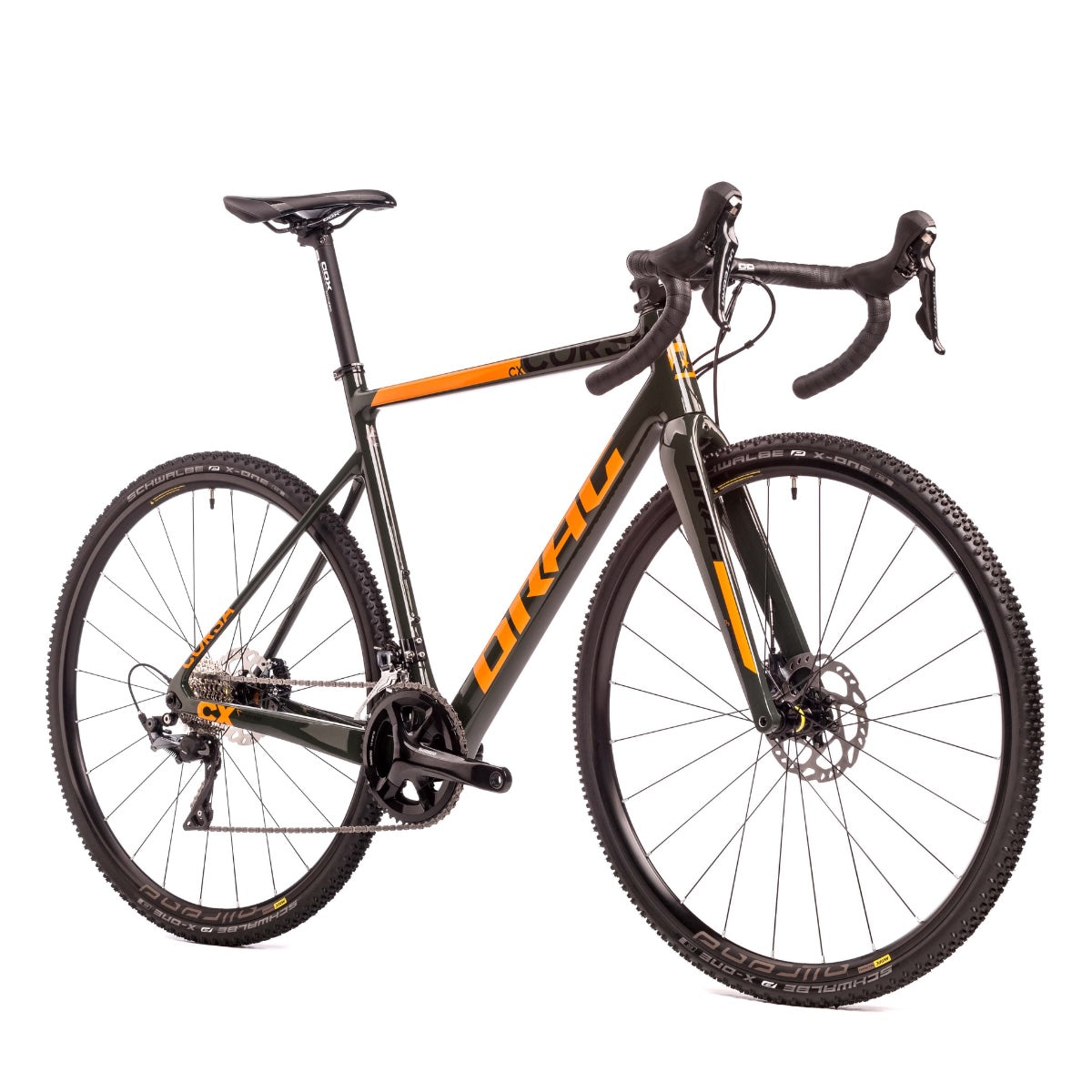 28 inch Men Cyclocross Carbon Bike Corsa CX 11 Gear Shimano Ultegra RD-RX810 GS 2 x 11 Compartiment