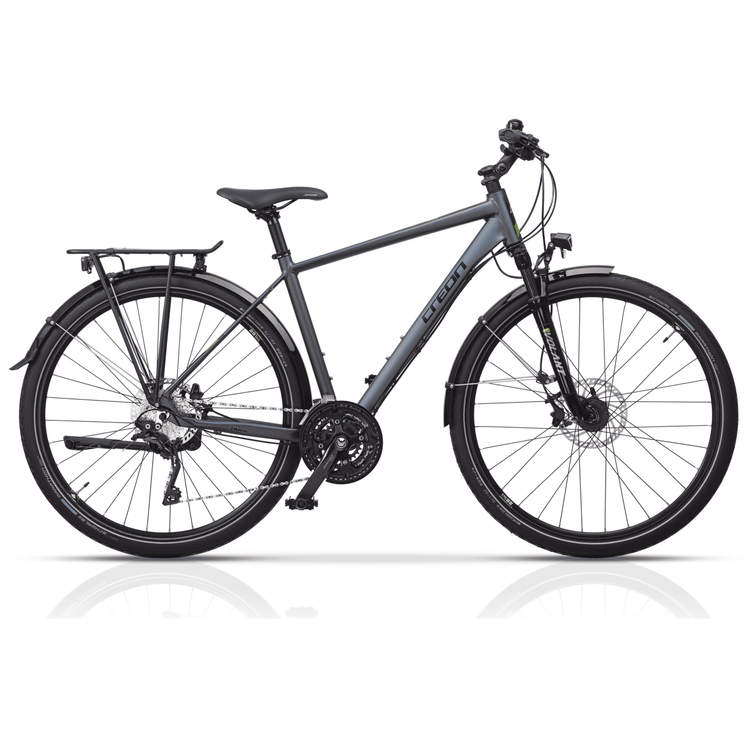 28" Bicicleta de trekking para hombre TRAIL 6.0, Shimano 30 velocidades, DEORE XT RD-T8000 SGS