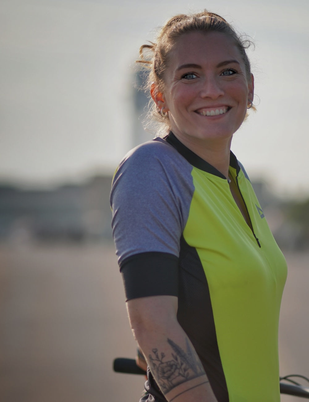 Maglia per bici da donna set maglia per biciclette per linea + pantaloni per biciclette corta linea di comfort