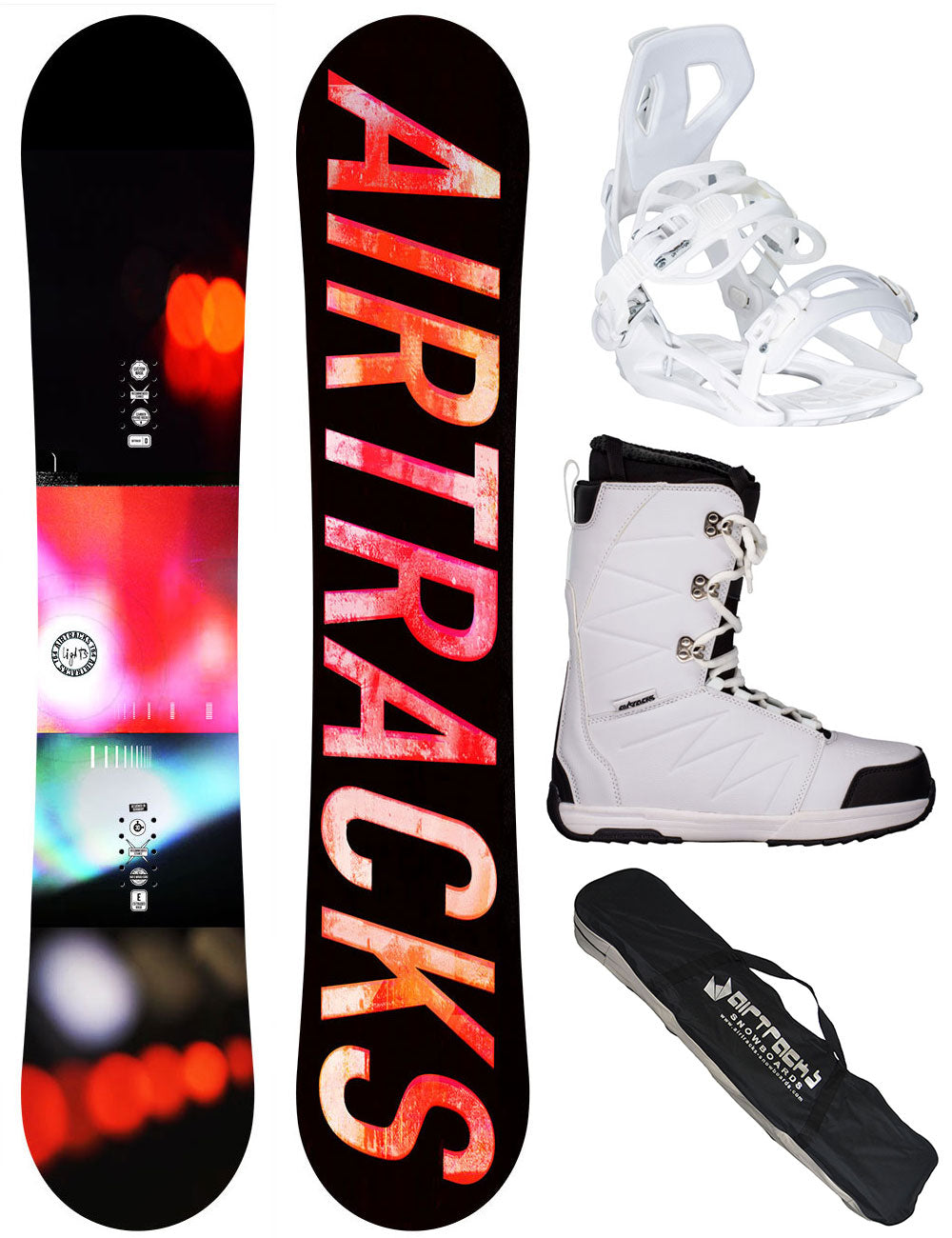 Damen Snowboard Set Lights + Bindung Master W ME + Boots Star W + SB Bag