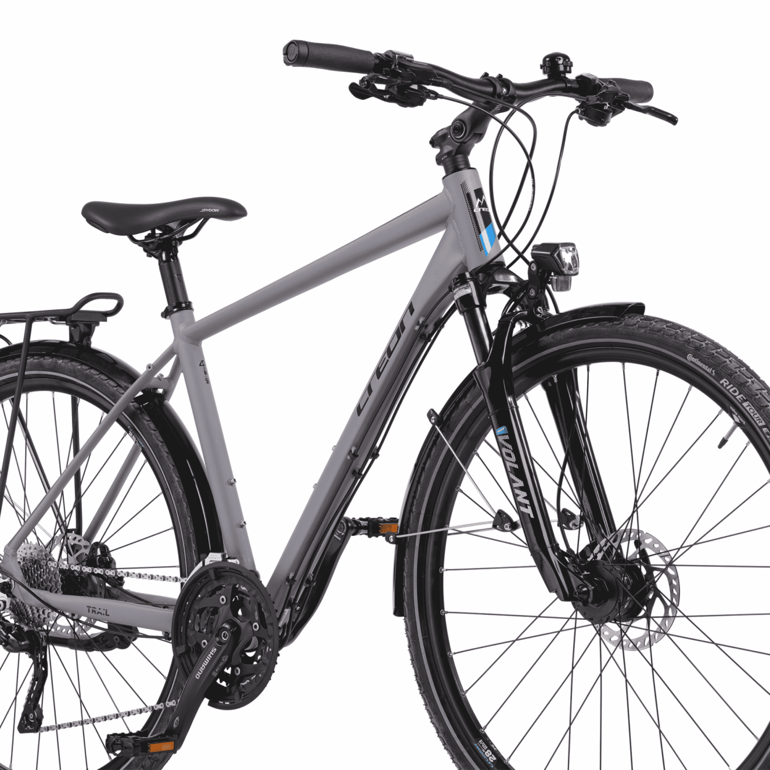 28" Herren Trekking Fahrrad TRAIL 5.0 Trekkingrad Shimano Deore 30 x Gang RD-T6000 SGS