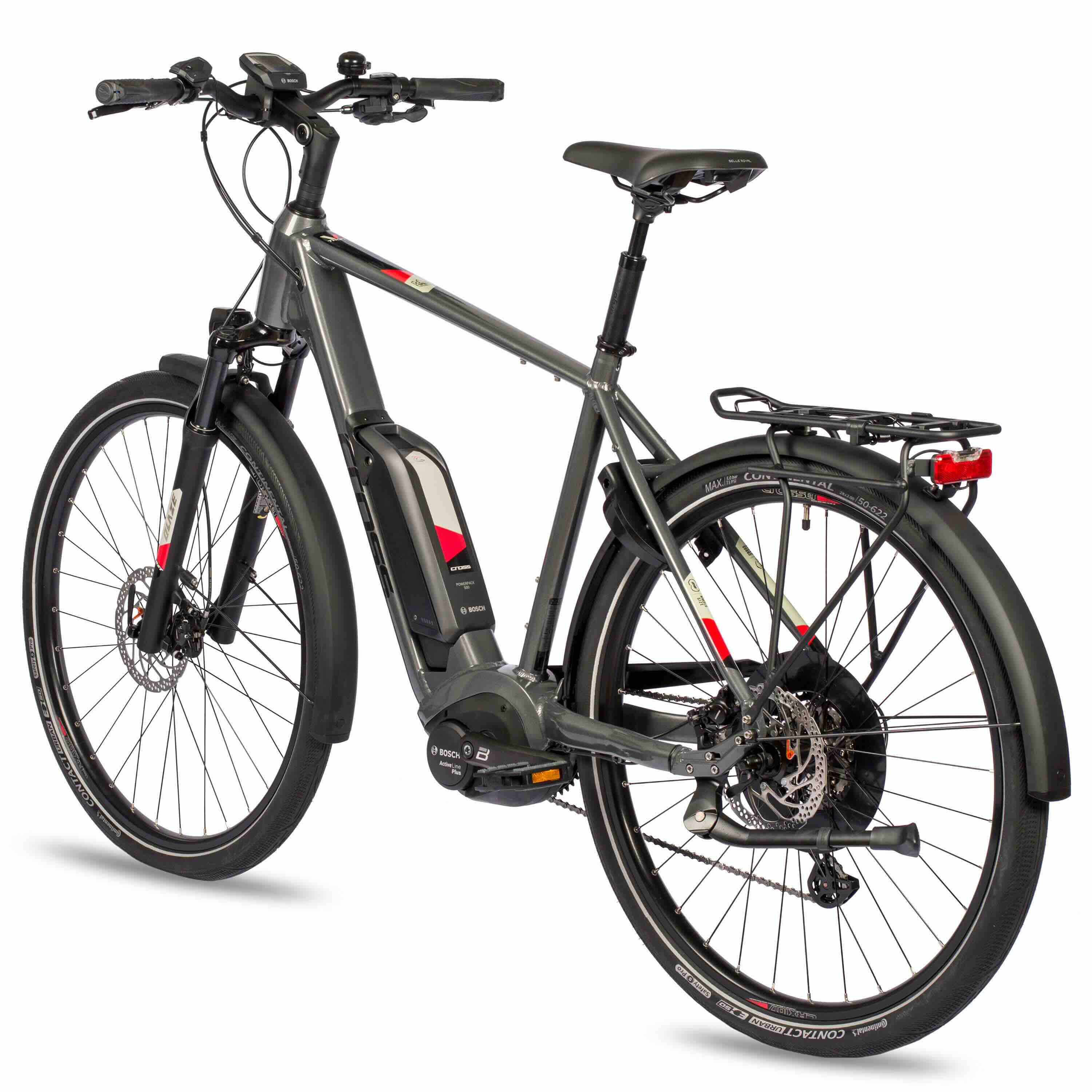 28 inch men's e-bike trekking bicycle V-tron Bosch Active Plus Line Gen3 500WH 10S Shimano Deore