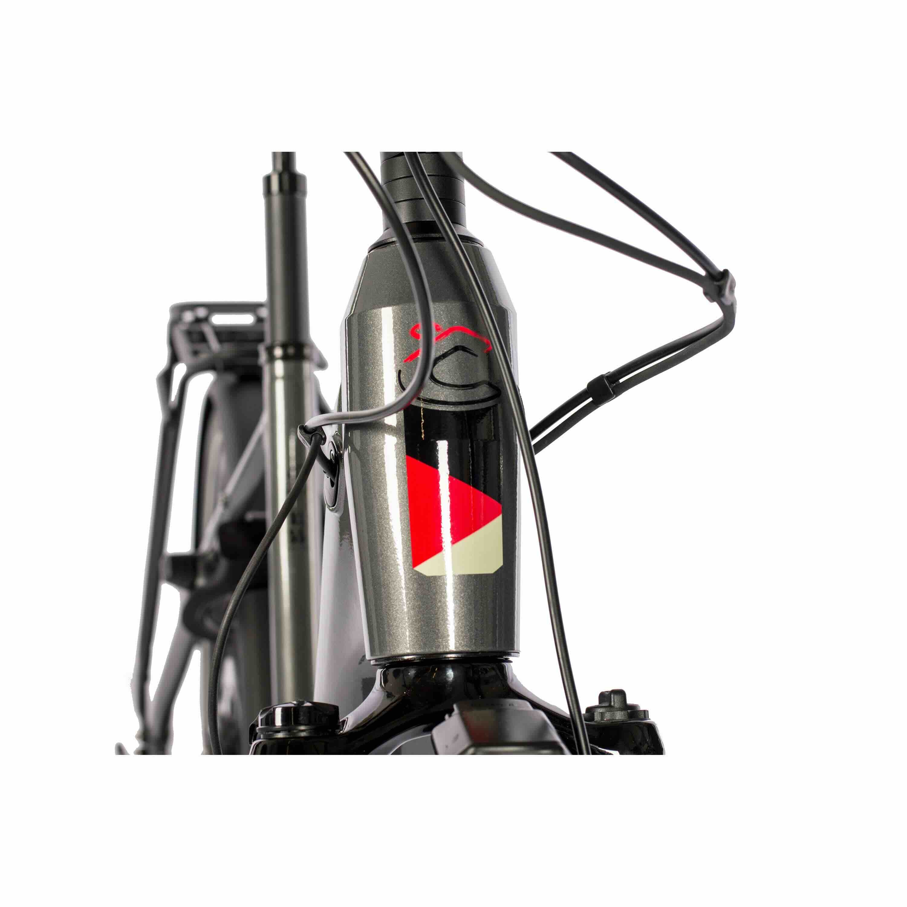28" Bicicletta da trekking elettrica LS WAVE V-Tron BOSCH ACTIVE PLUS LINE 500Wh 10s SHIMANO DEORE
