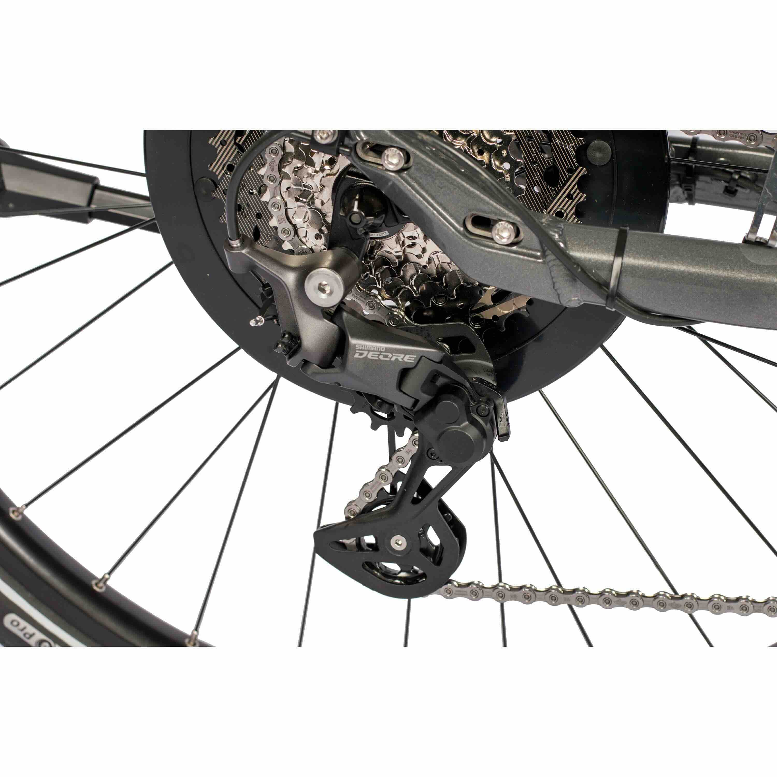 28" Bicicletta da trekking elettrica LS WAVE V-Tron BOSCH ACTIVE PLUS LINE 500Wh 10s SHIMANO DEORE