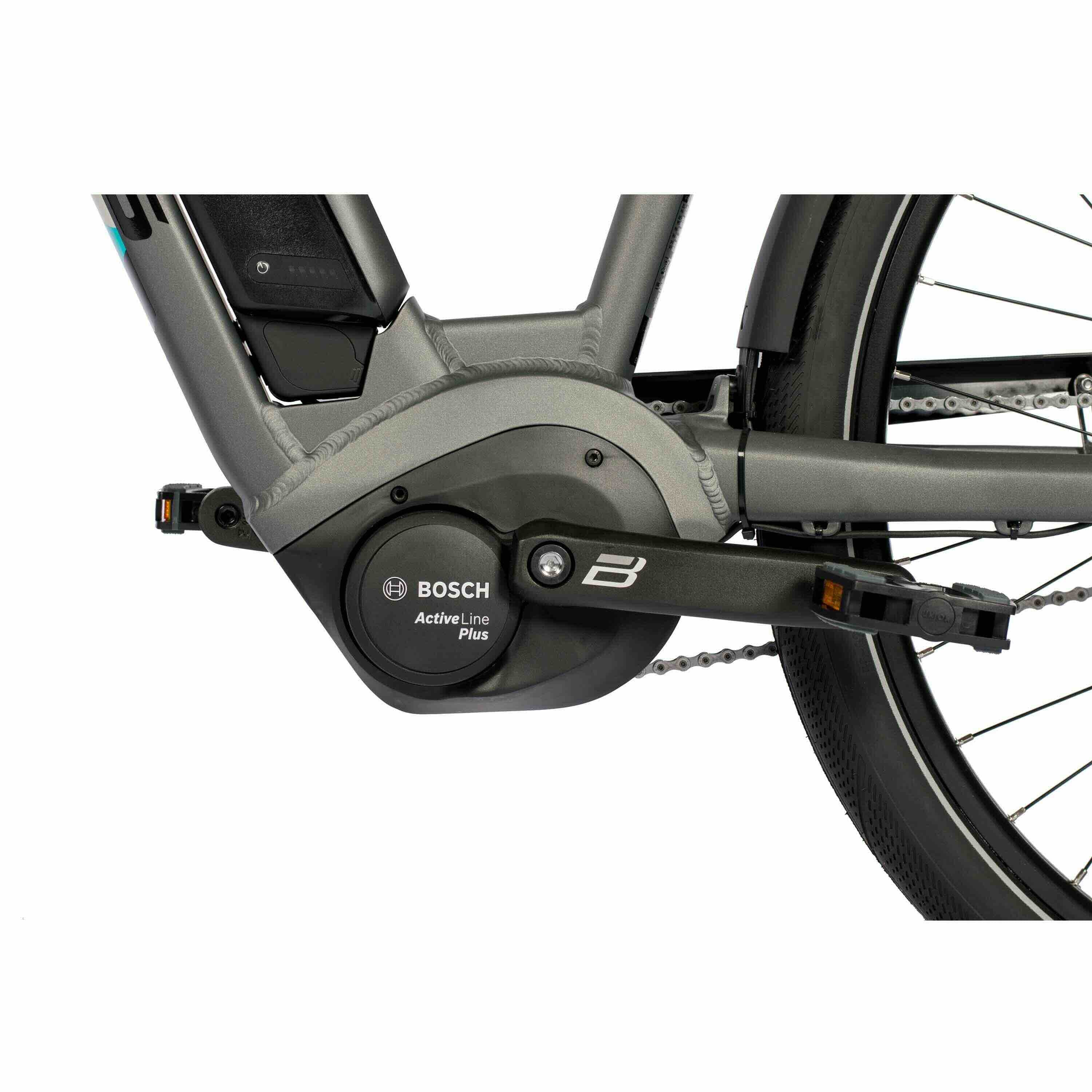 28" Bicicletta da trekking elettrica LS WAVE V-Tron BOSCH ACTIVE PLUS LINE 500Wh 10s SHIMANO DEORE