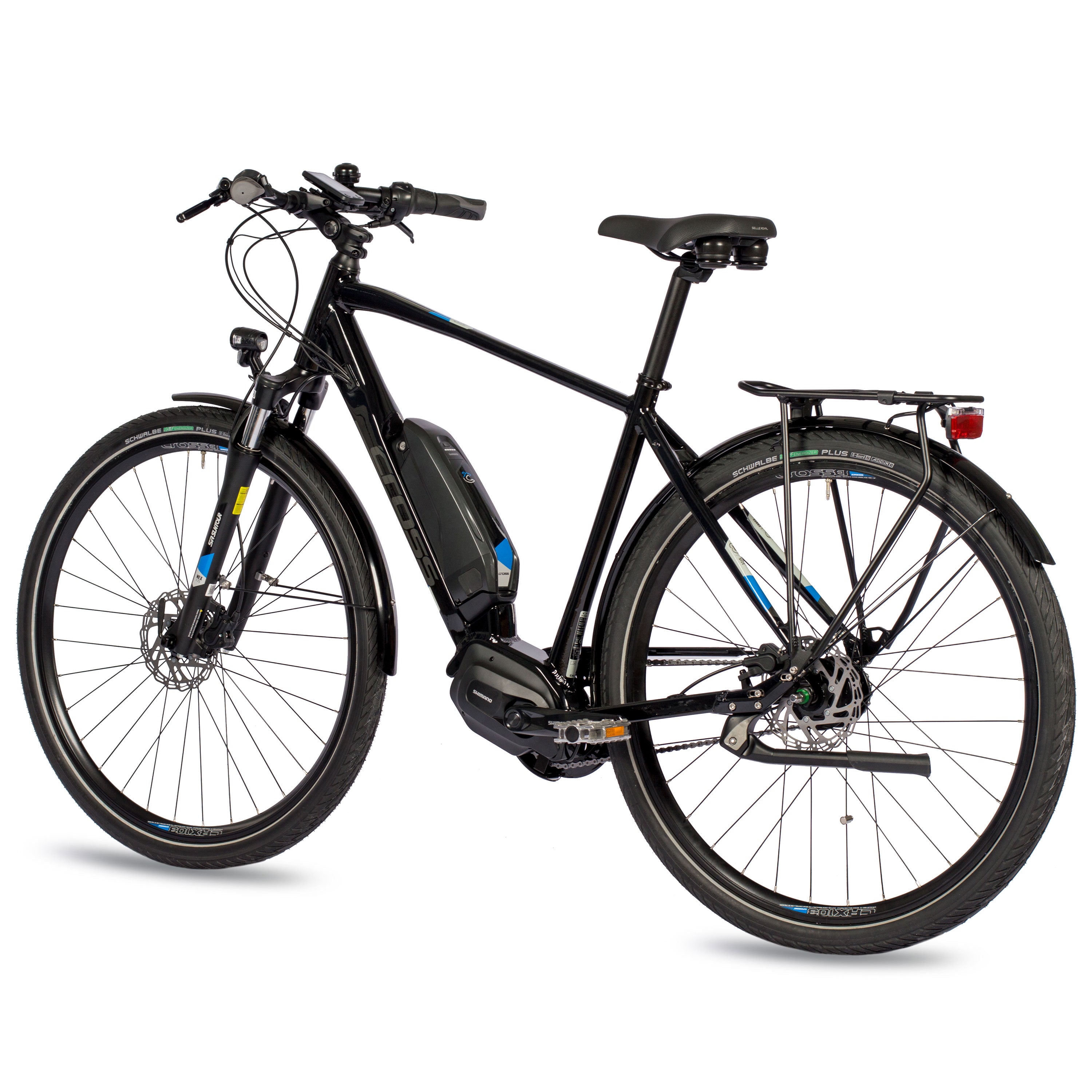 28 inch e-bike men City Bicycle V-Tron Shimano StеPS E-5000 418WH 7 x gang Shimano Nexus