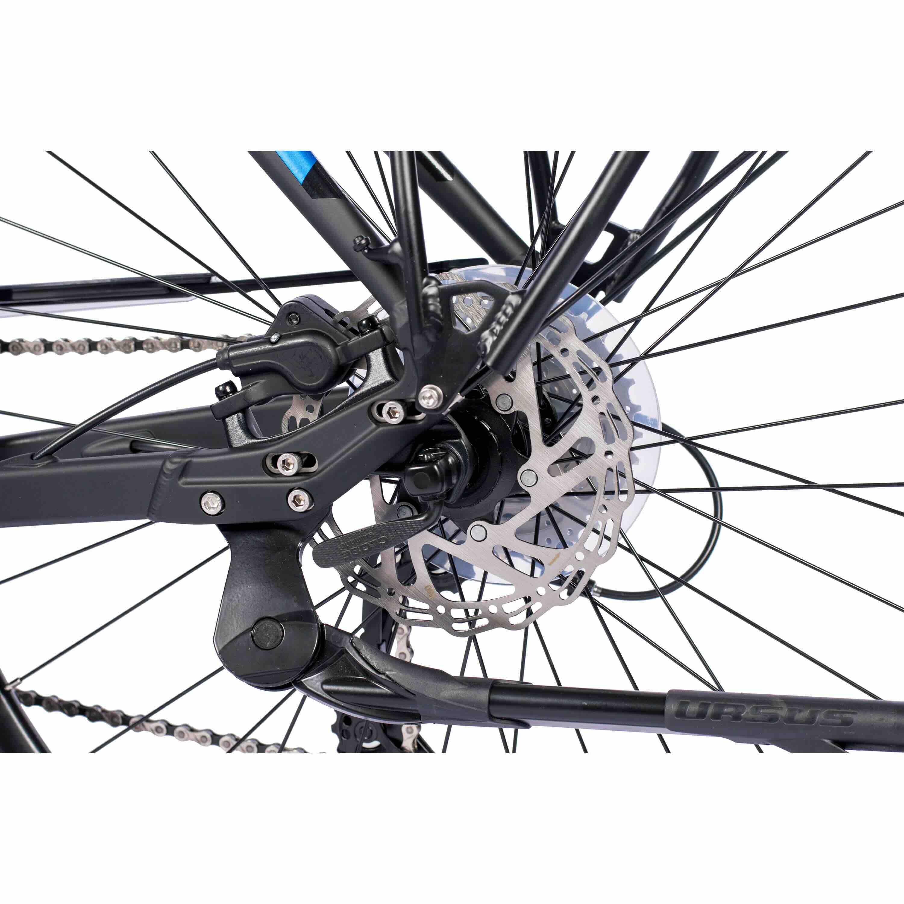 28" Herren E-Bike Trekking Fahrrad V-TRON SHIMANO STEPS E-5000 418 Wh 9 x GANG SHIMANO RD-T3000 - B-WARE