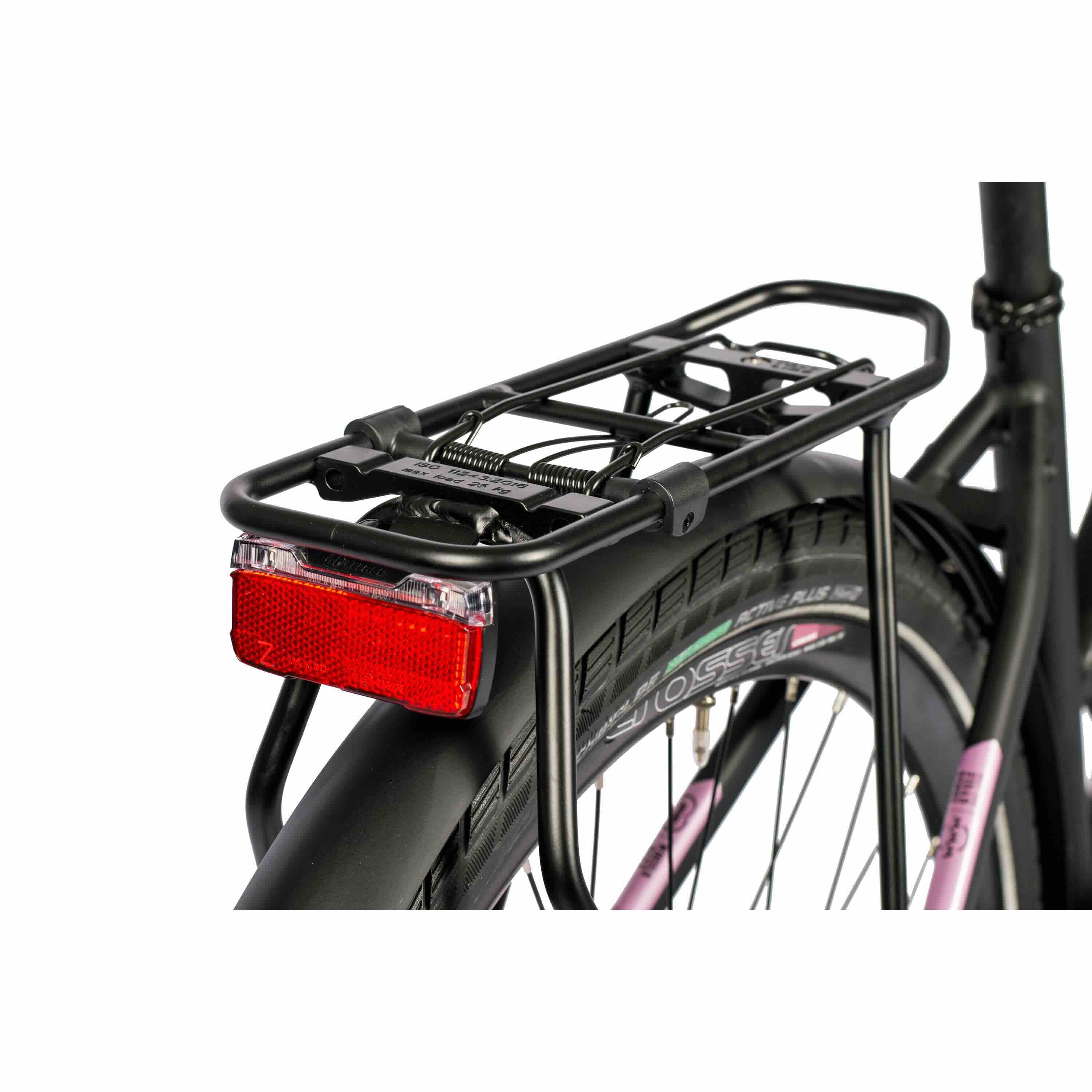 28" Bicicleta eléctrica de trekking para mujer V-TRON SHIMANO STEPS E-5000 418 Wh 9 marchas SHIMANO RD-T3000