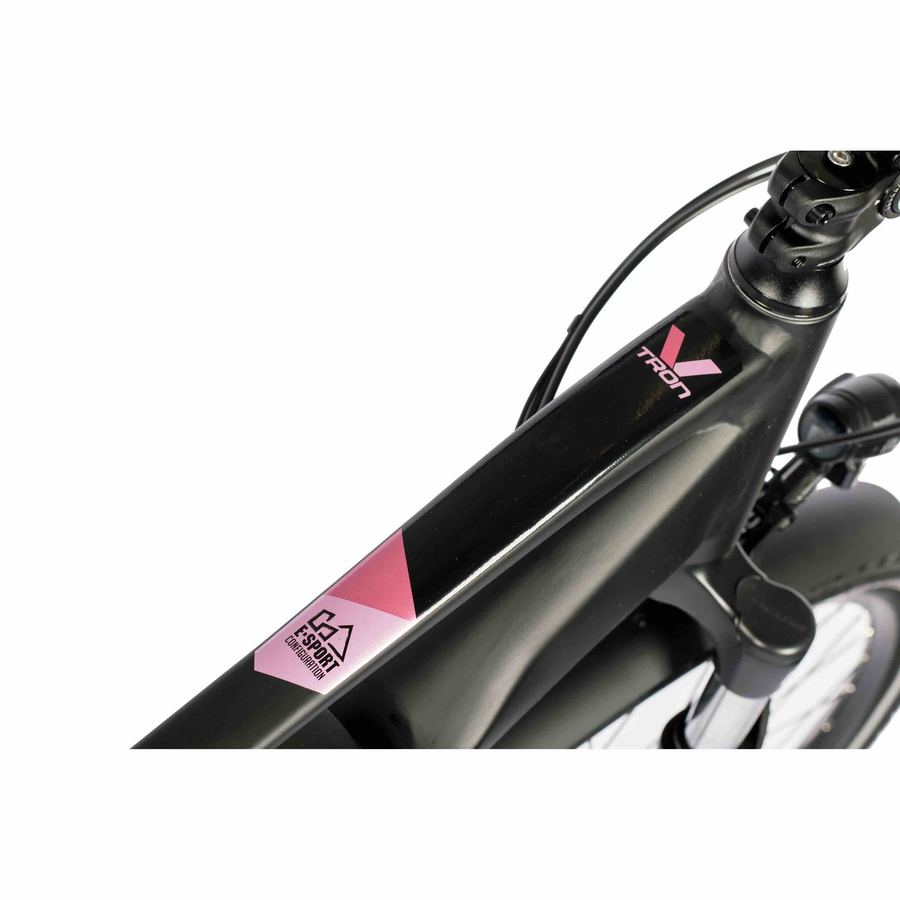 28" Bicicleta eléctrica de trekking para mujer V-TRON SHIMANO STEPS E-5000 418 Wh 9 marchas SHIMANO RD-T3000