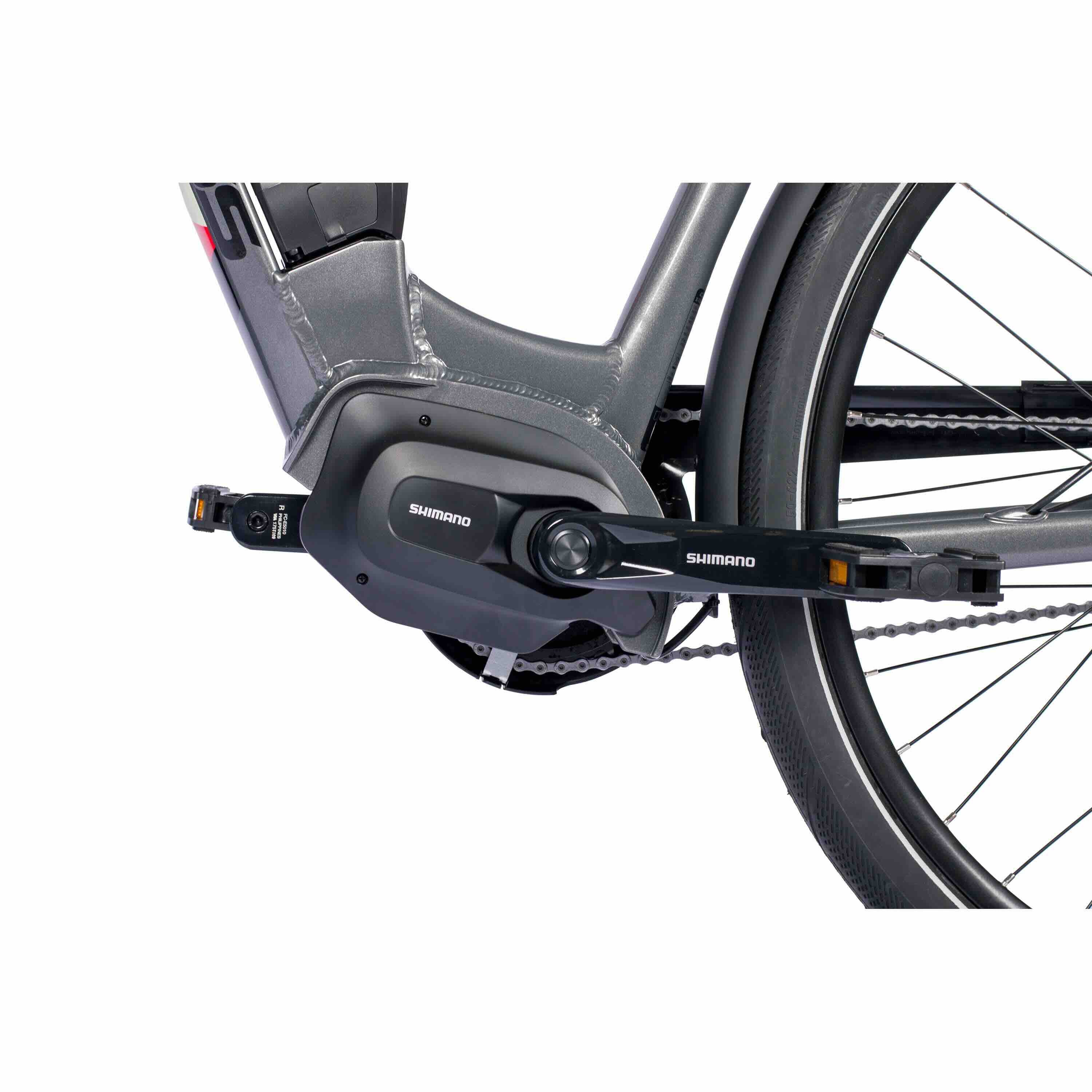 28 pouces E-Bike City Bicycle LS Wave X-tron Sr2 Shimano Stepps E-5000 418Wh 5 Gear Shimano Nexus inter interter