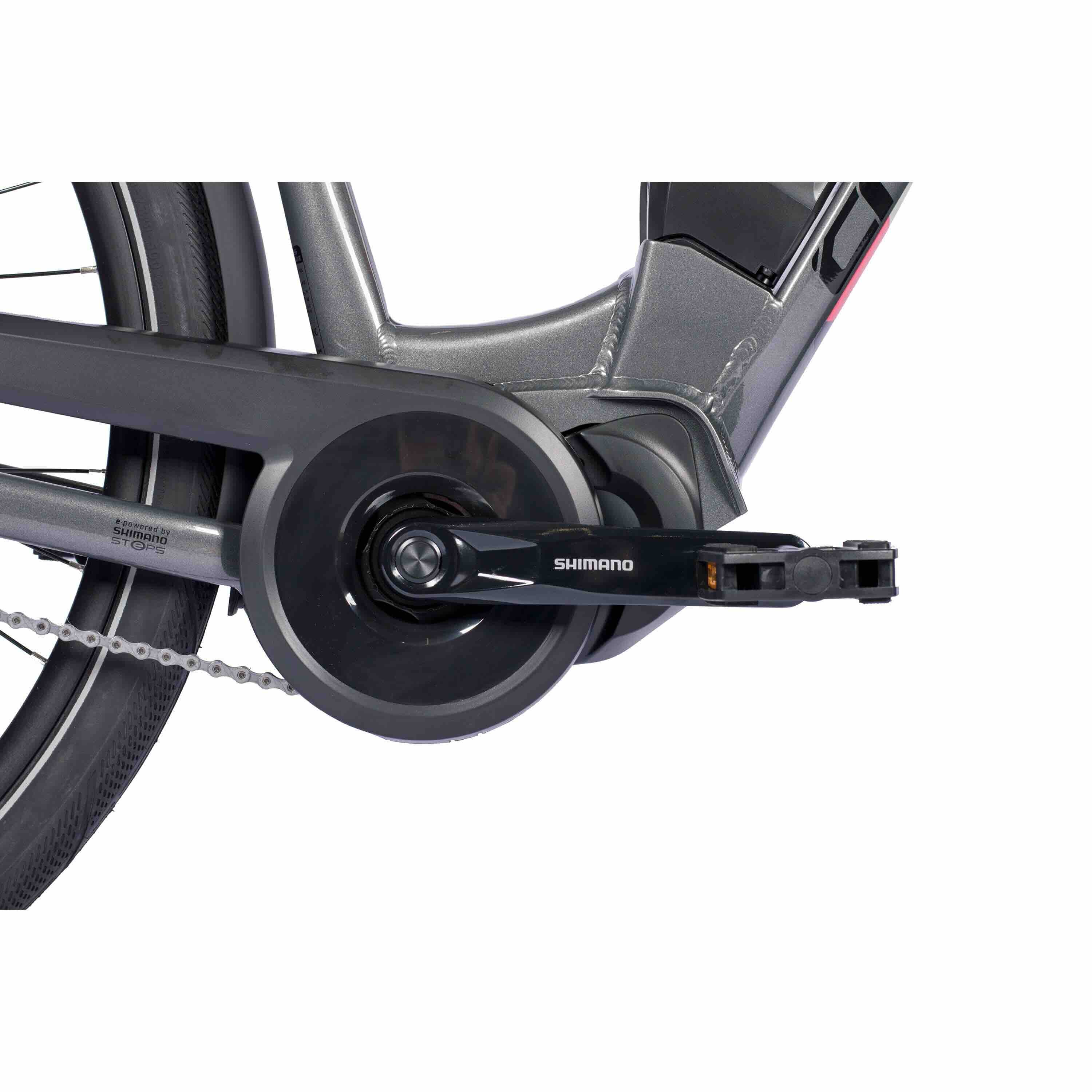 28 Zoll E-Bike City Fahrrad LS WAVE X-Tron SR2 SHIMANO STEPS E-5000 418Wh 5 GANG SHIMANO NEXUS INTER - B-WARE