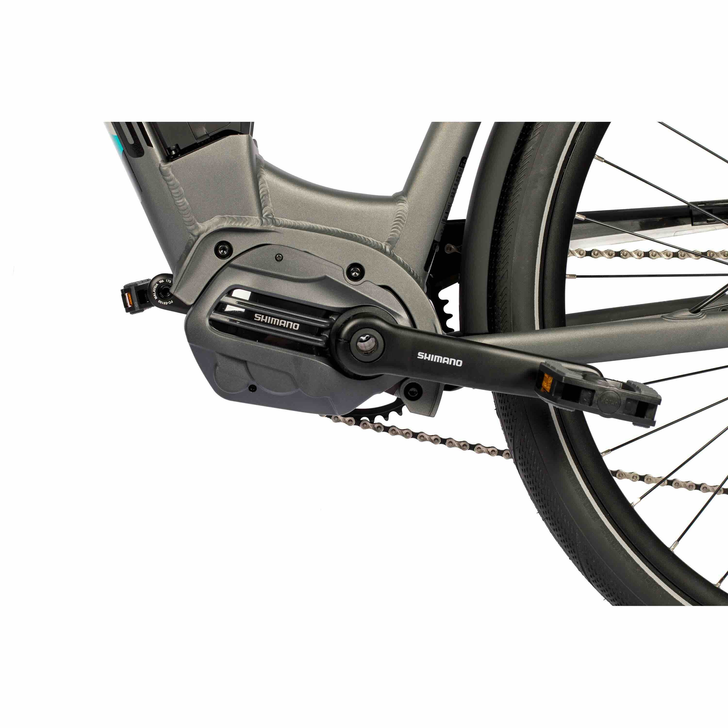 28 inch e-bike trekking bicycle LS Wave X-TRON SR1 Shimano StеPS E-6100 504WH 9 gear Shimano Alivio