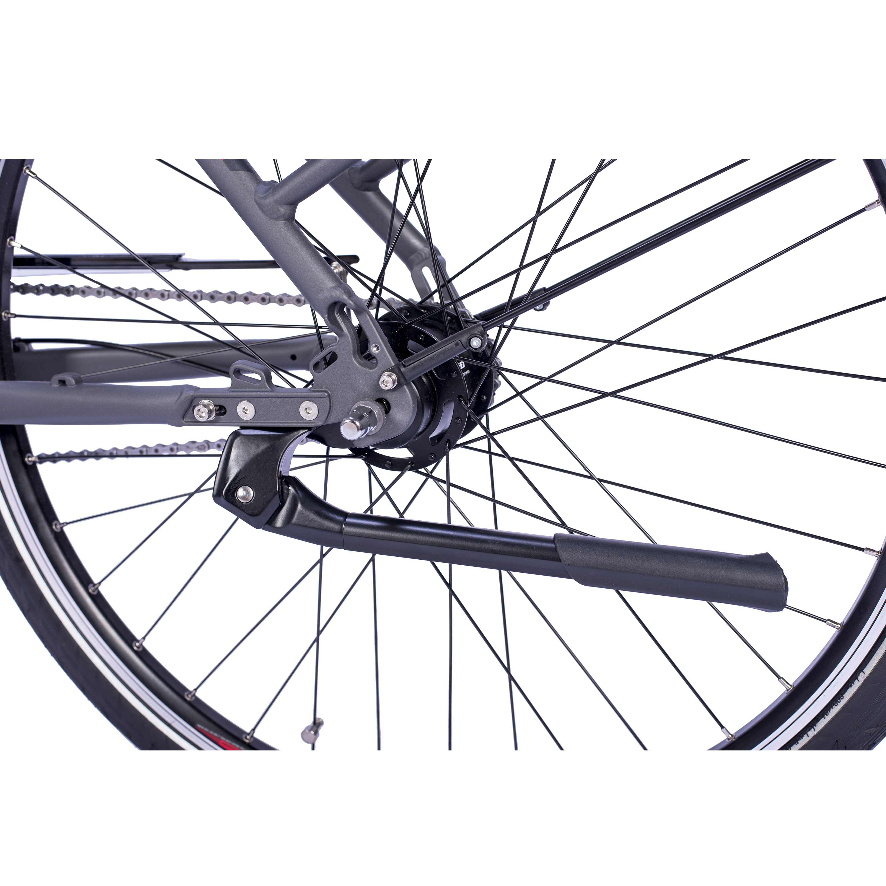 28" E-Bike City Bicycle V-Tron RACK BOSCH ACTIVE LINE PLUS 400 Wh 7 SPEED SHIMANO NEXUS REAR COASTER BRAKE