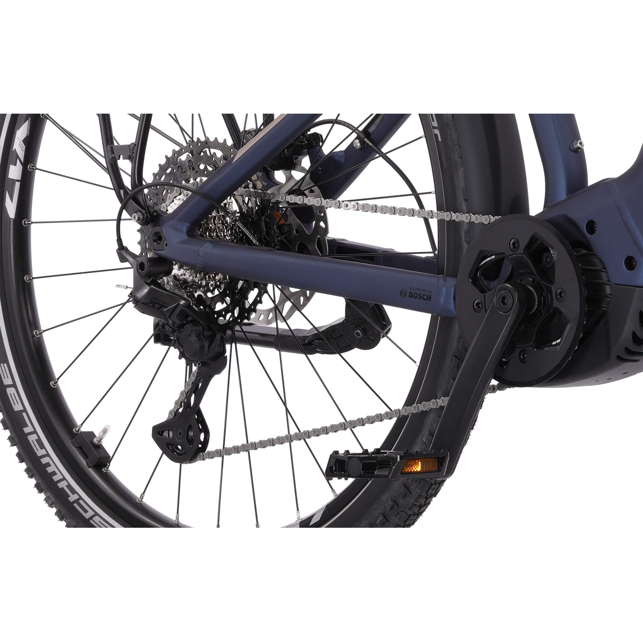 29 pouces Men E-MTB Maverix SUV Mountainbike Bosch Performance Line CX Gen4 Bes3 Powerube 750 WH 11S Shimano XT RD-M8130 SGS