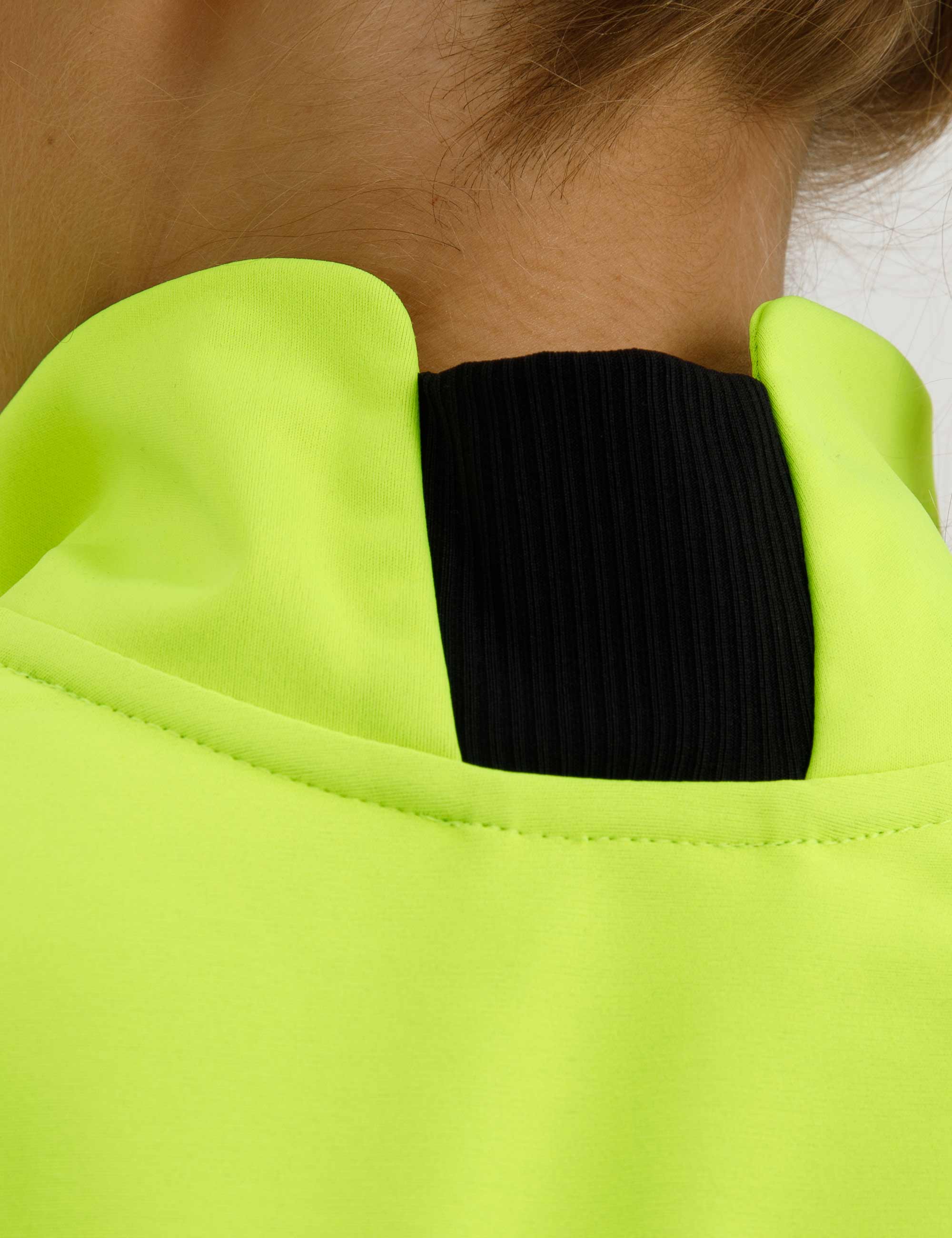 Damen Winter Fahrradjacke Softshell Thermoradjacke Advance Line Grau Neon