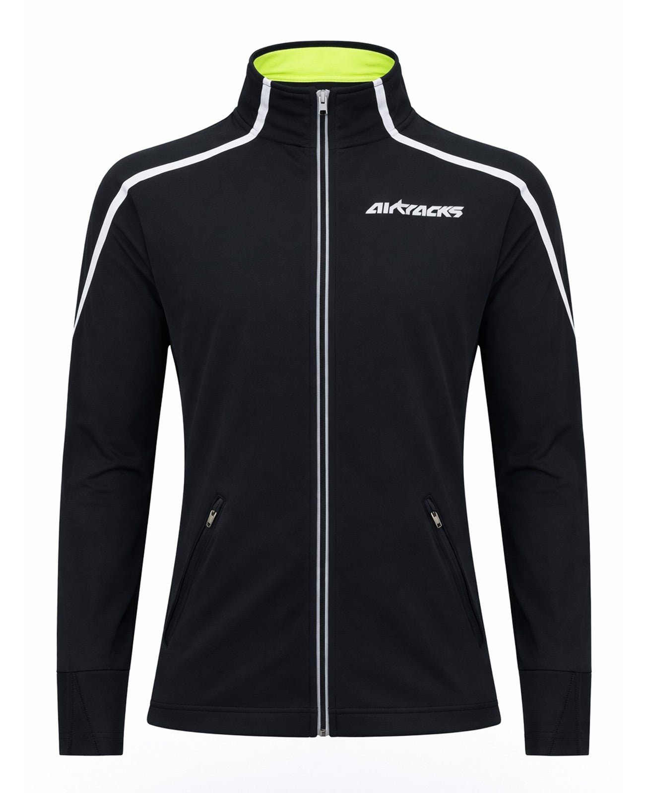 Women's thermal bike jacket - running jacket Air Tech Black
