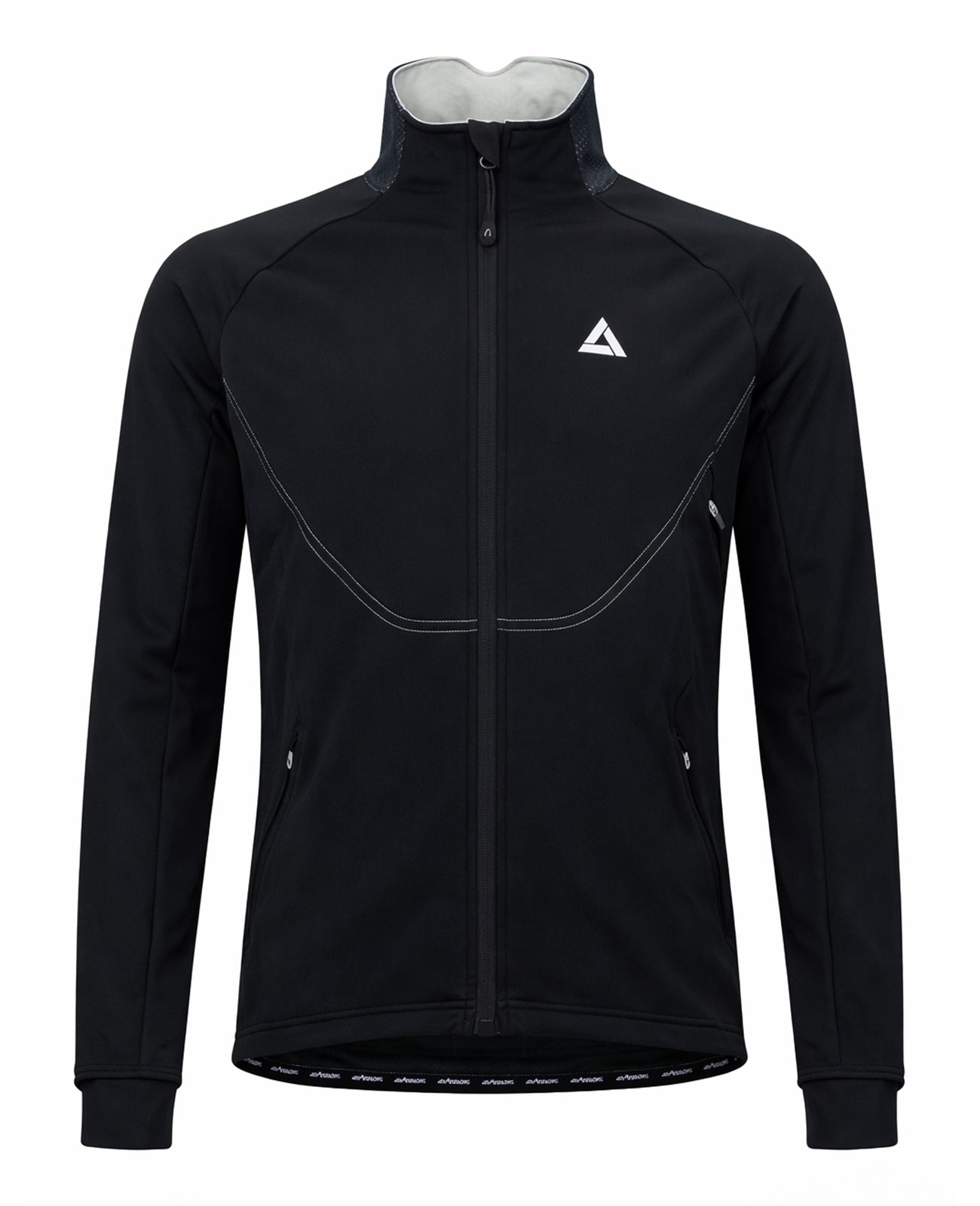 Men Winter Thermo Bicycle Jacket Pro Team II Black