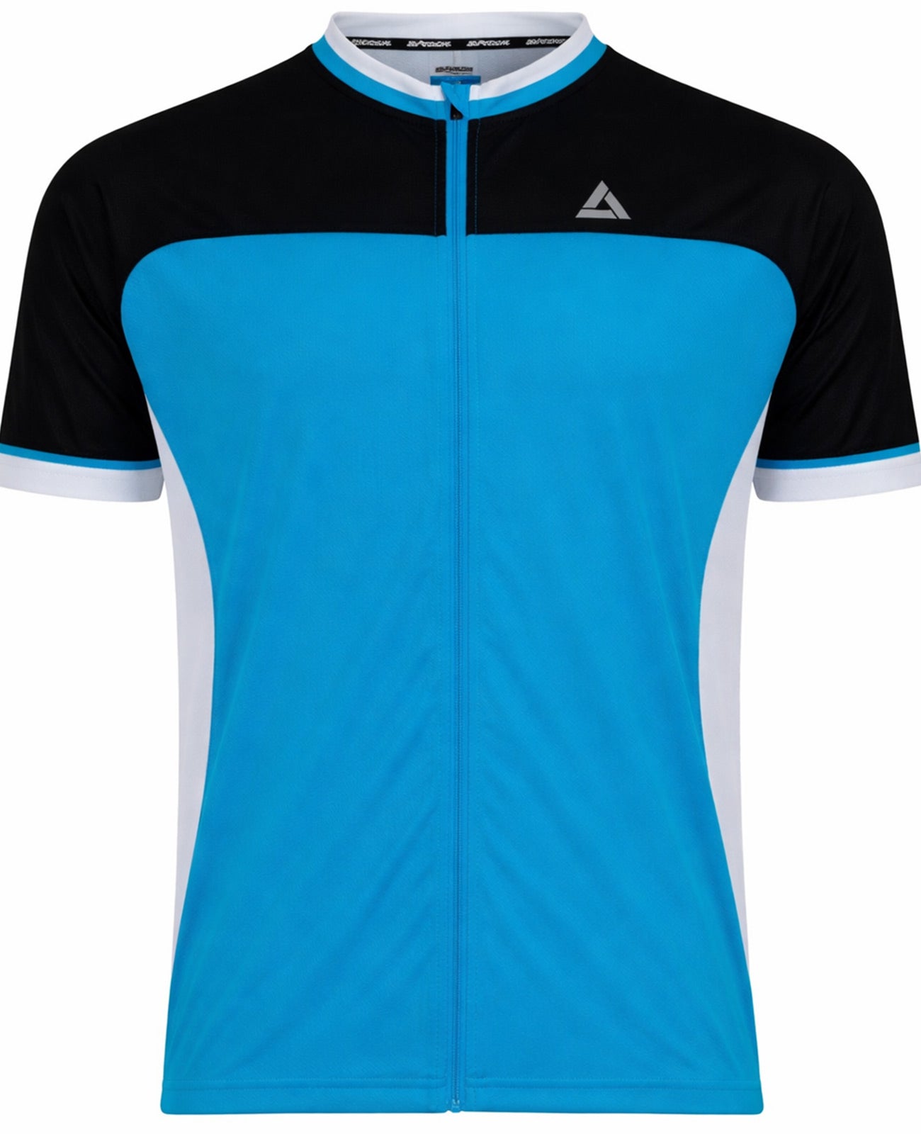 Men's bicycle jersey short arm per t II blue-black