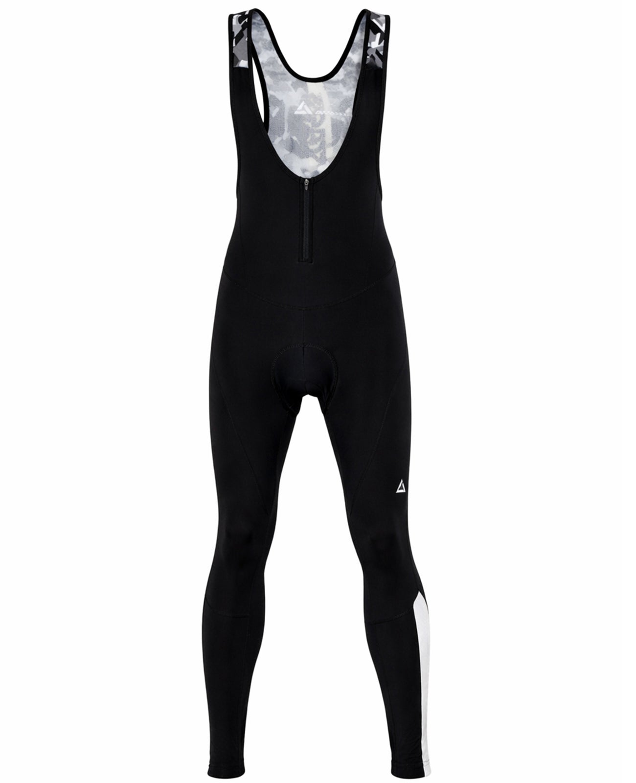 Pantalon de vélo thermique d'hiver masculin long pantalon porteur par équipe blanc gris noir