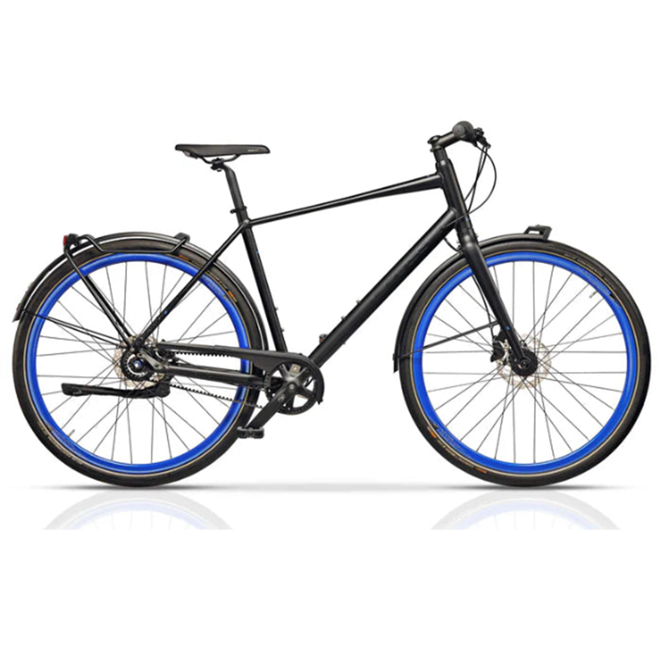28" heren urban fiets trekking citybike TRAFFIC GATES CARBON DRIVE BELT 8 versnellingen Shimano NEXUS